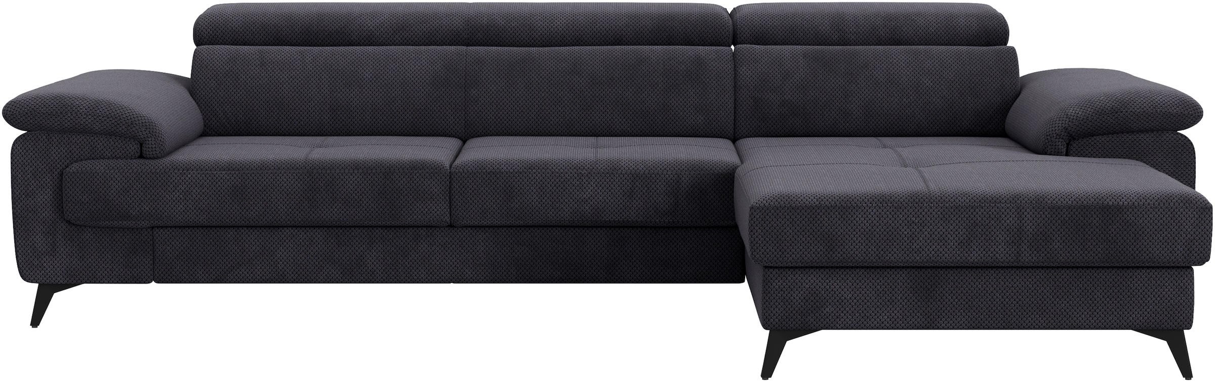 COTTA Ecksofa "Astra L-Form, B: 300 cm" mit Kopfteilverstellung, optional B günstig online kaufen