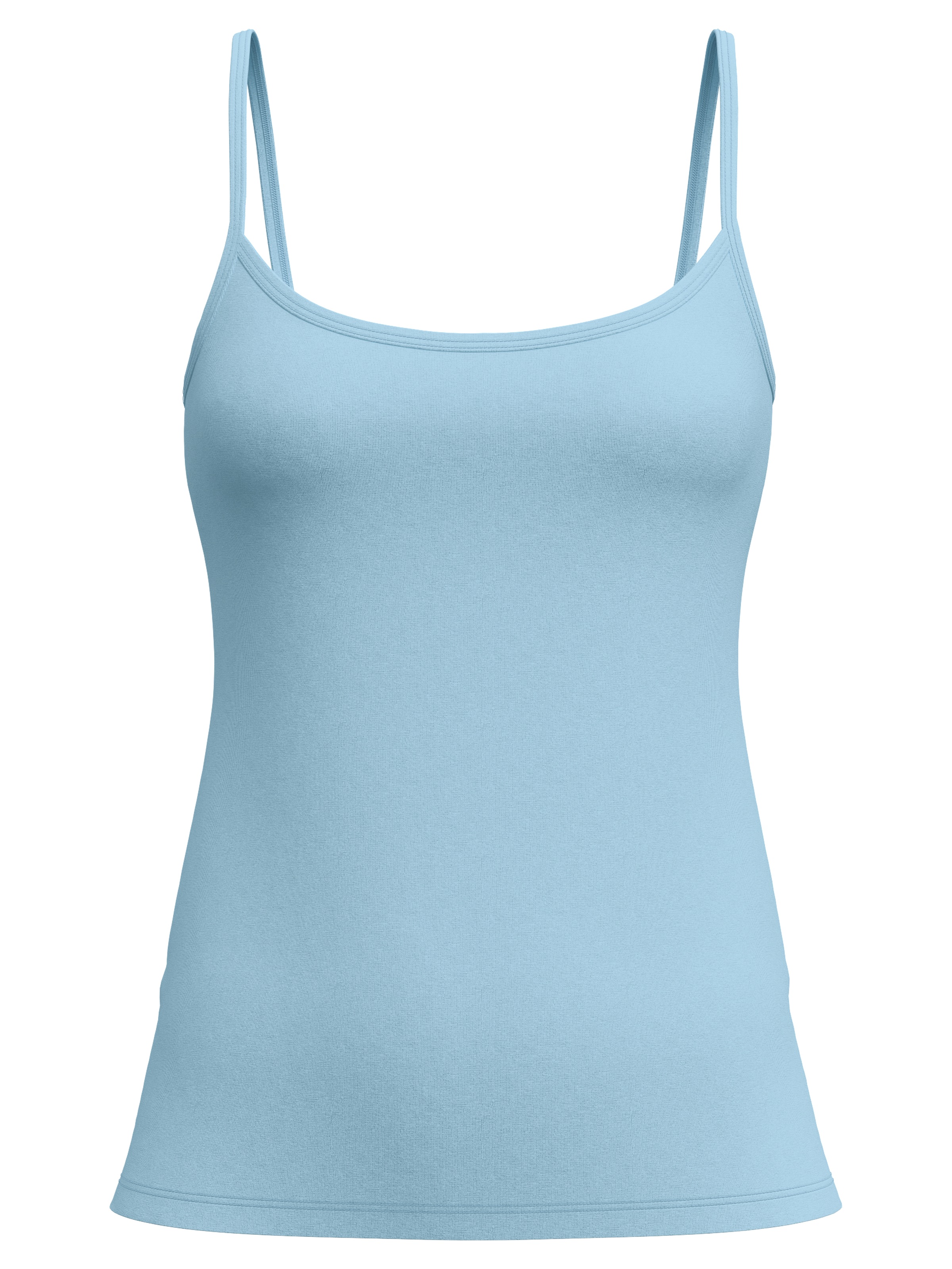 CALIDA Unterhemd »Essential Cotton«, schmale Träger, tiefer Rundhalsausschnitt