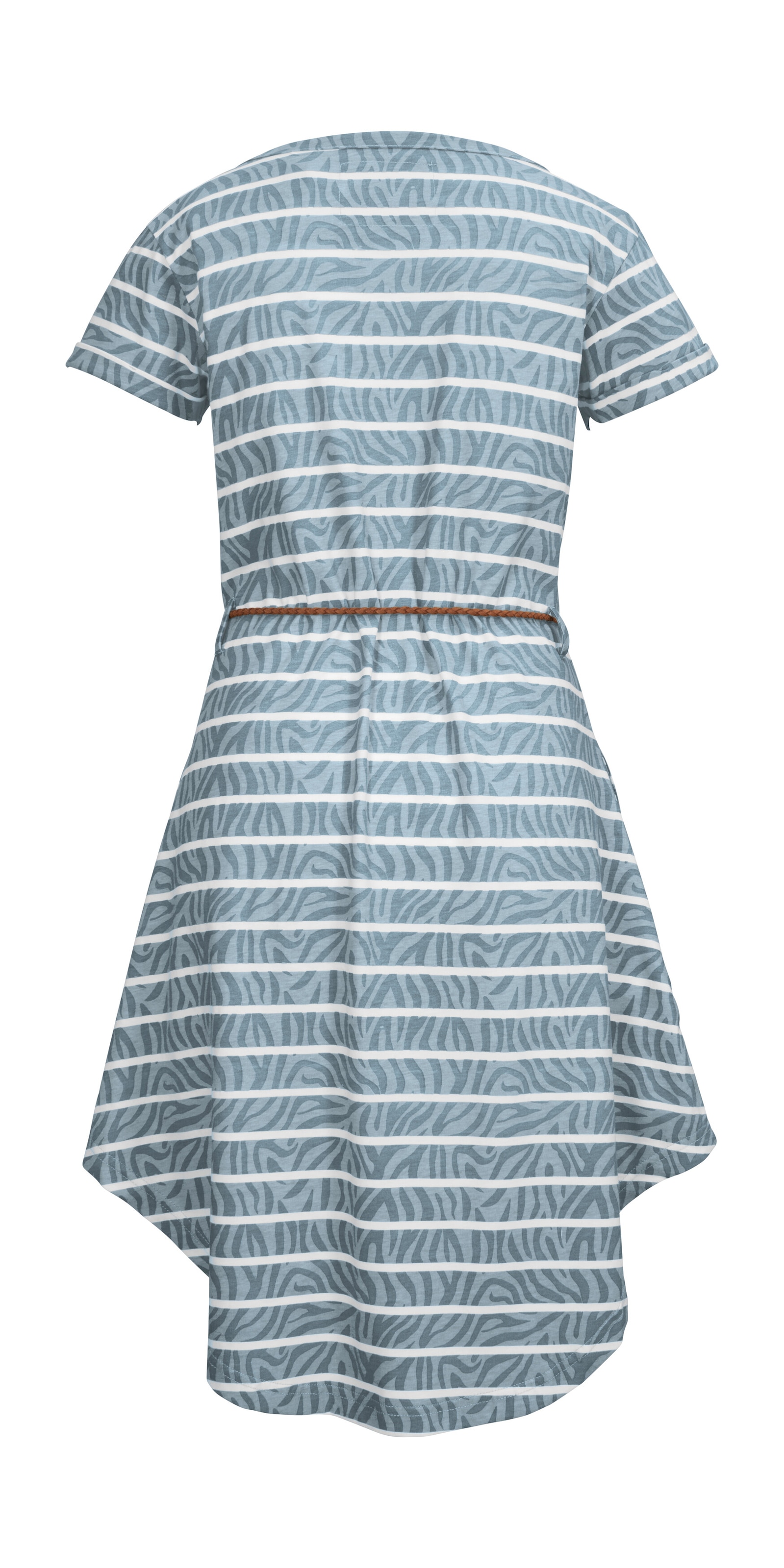 G.I.G.A. DX by killtec Sommerkleid »GS 31 WMN DRSS« Gestreiftes Baumwollkleid mit Bindegürtel und Zierknöpfen