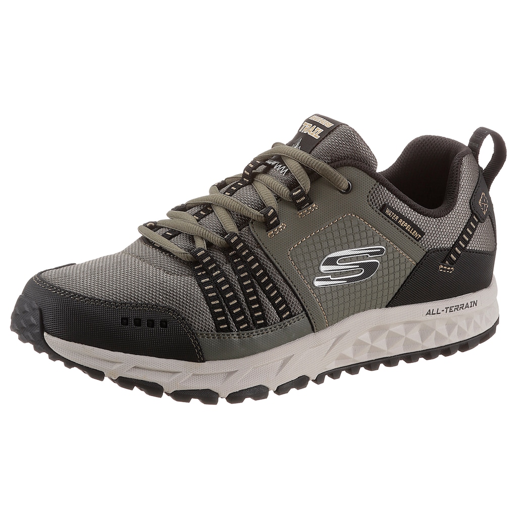 Skechers Sneaker »Escape Plan«, mit wasserabweisendem Material, Freizeitschuh, Halbschuh, Schnürer