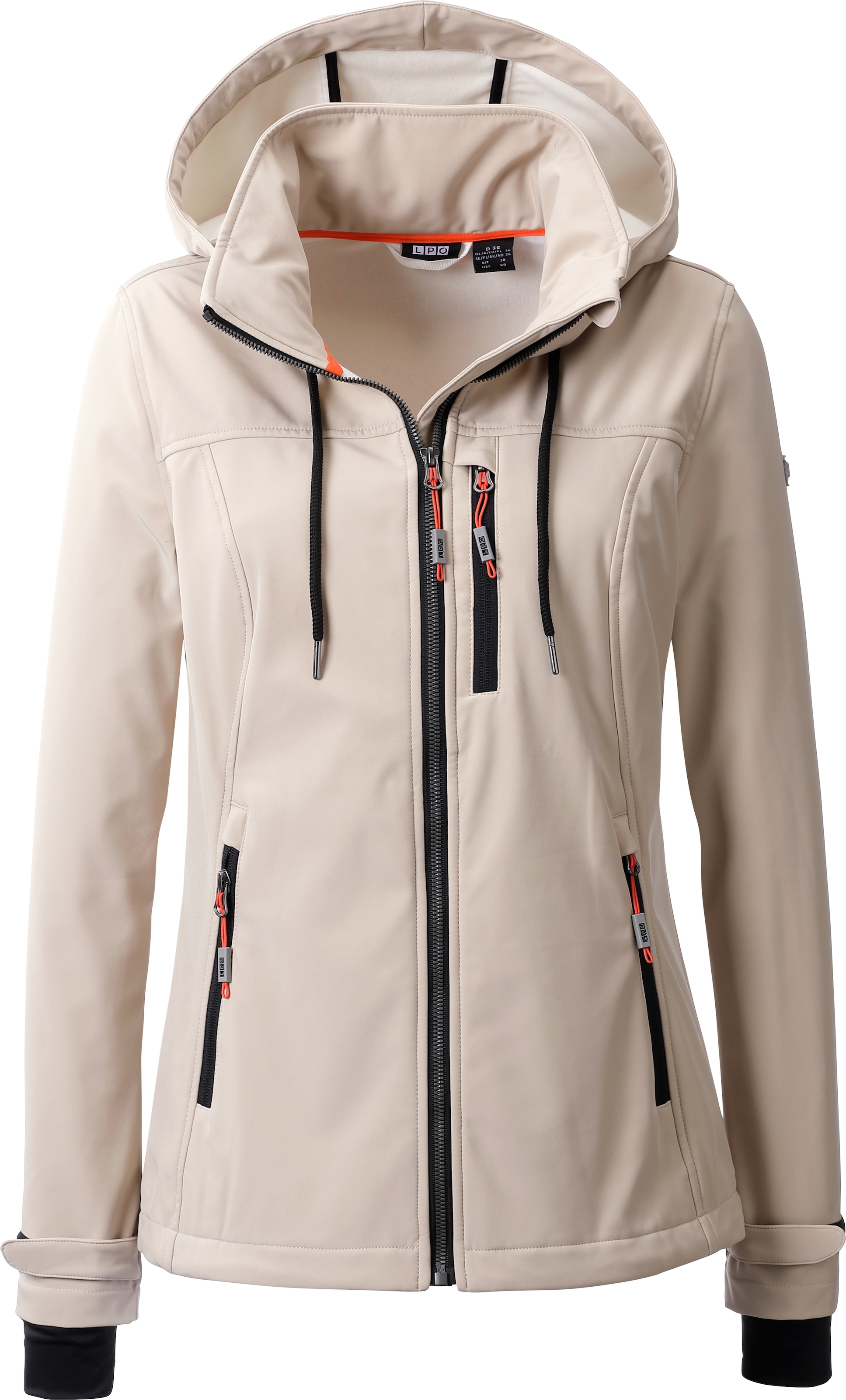 DEPROC Active Softshelljacke "DECORAH PEAK V WOMEN", mit abnehmbarer Kapuze günstig online kaufen
