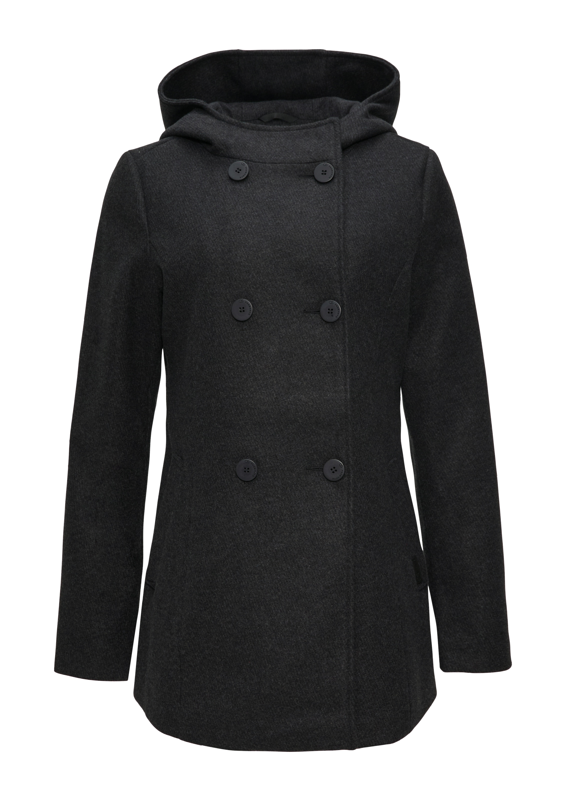 QS Outdoorjacke, mit Kapuze, mit Kapuze