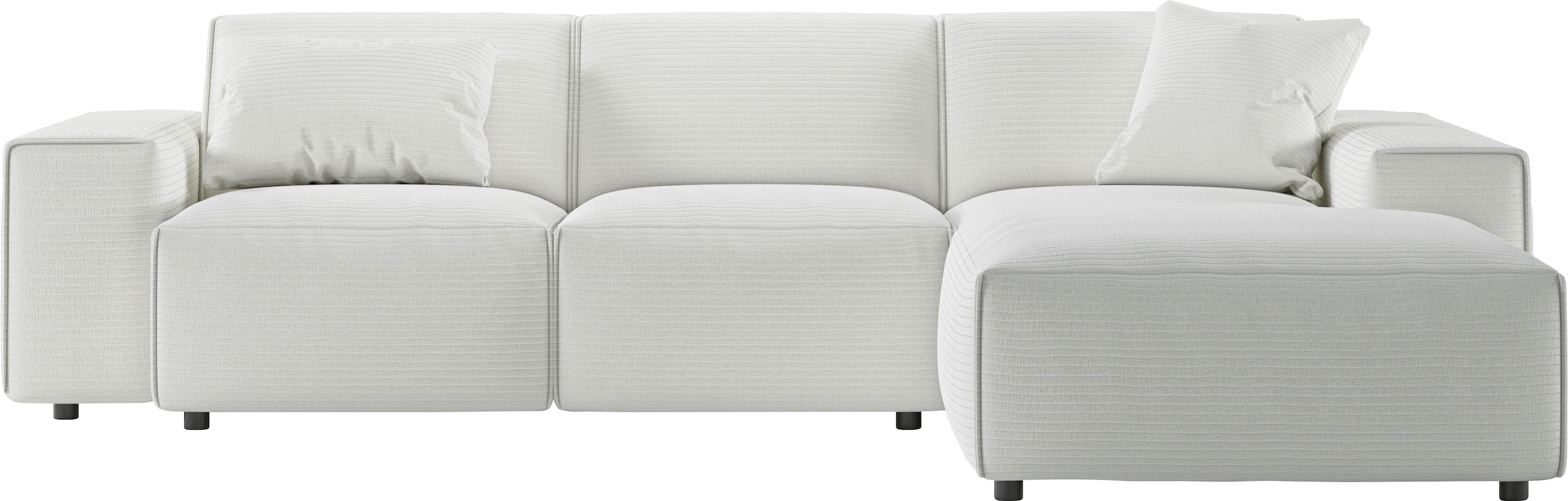 andas Ecksofa "Glimminge L-Form auch in Breitcord, Feincord + Easy care-Bez günstig online kaufen