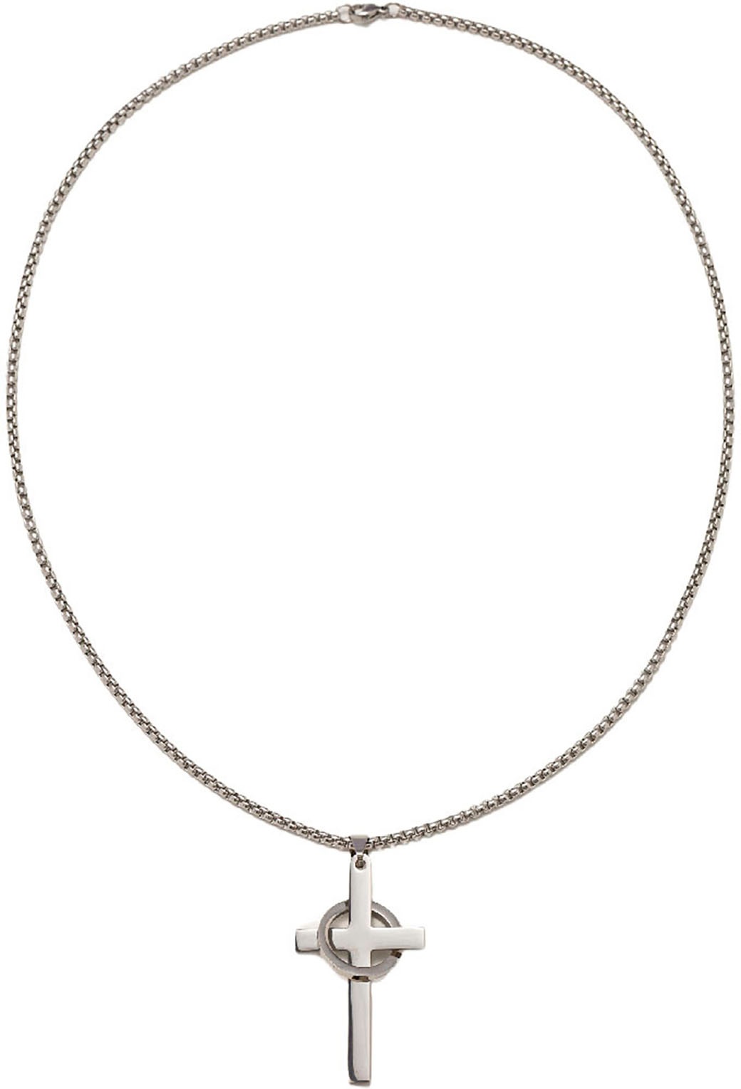 Firetti Kette mit Anhänger »Schmuck Geschenk Edelstahl Halsschmuck Halskette Kreuz«, Made in Germany
