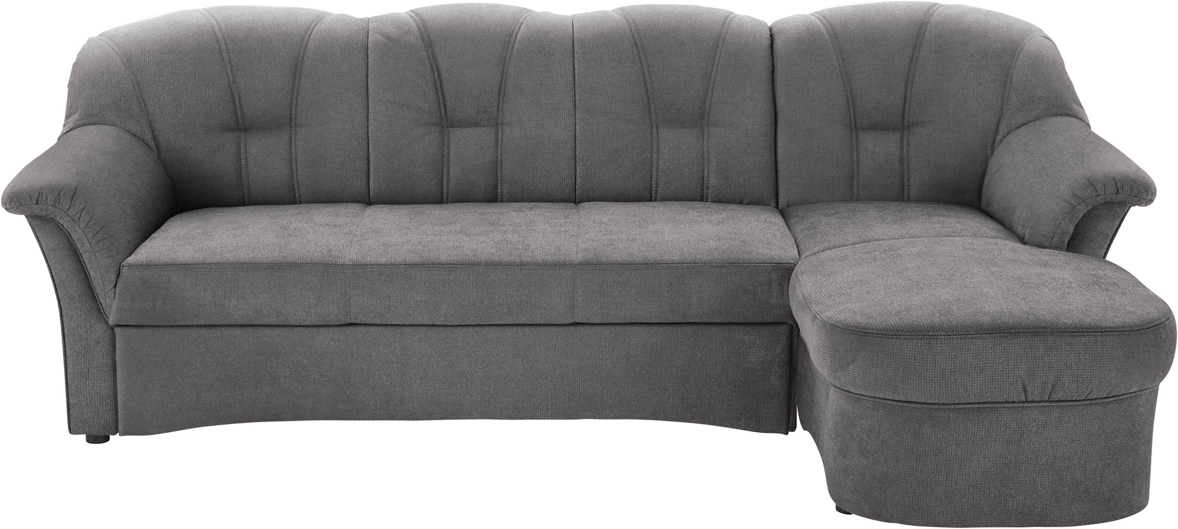 DOMO collection Ecksofa Papenburg L-Form, in großer Farbvielfalt, wahlweise mit Bettfunktion