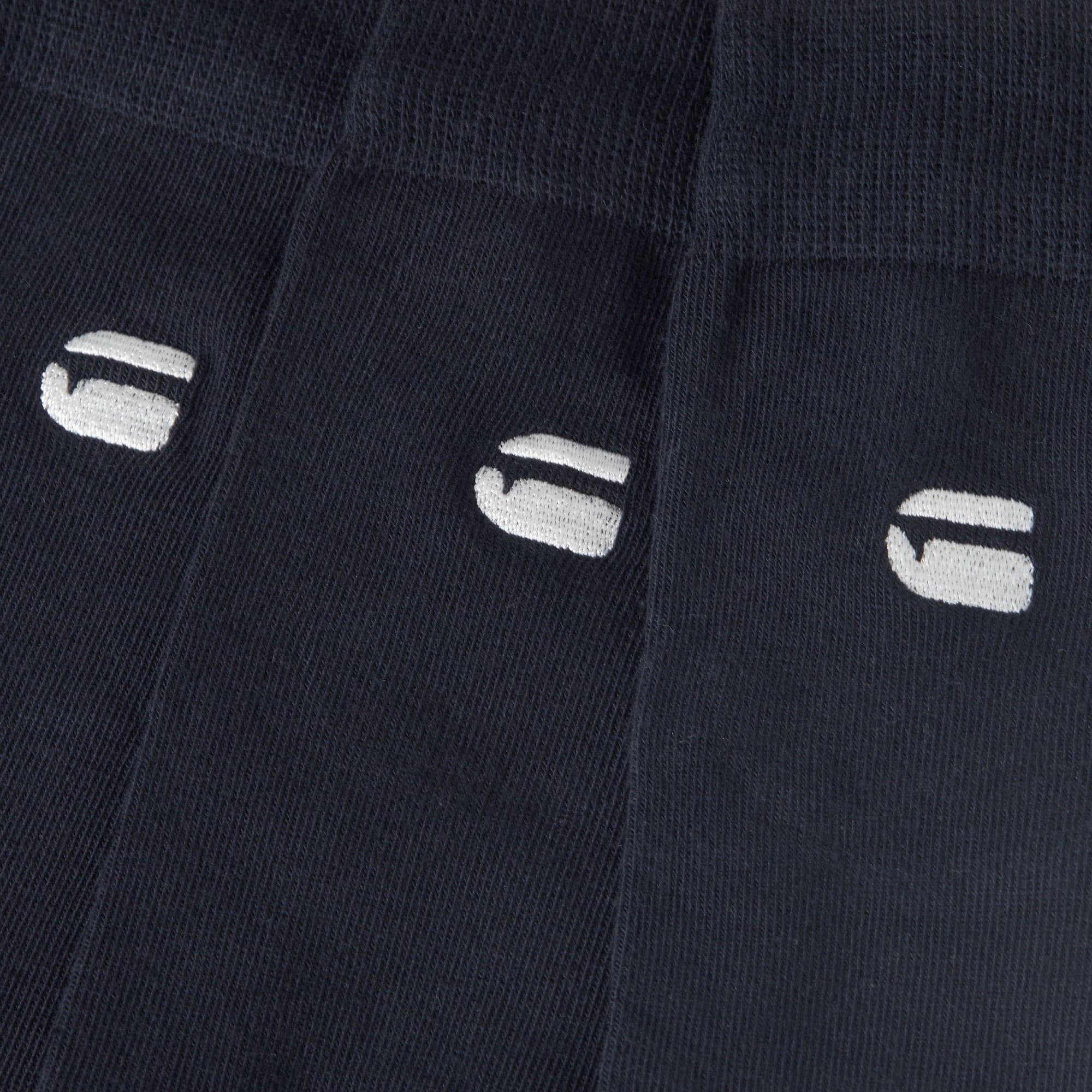 G-STAR Socken »SAGE, 3 PACK SOCKS« Packung, 3 Paar tlg. unifarben mit Logostickerei