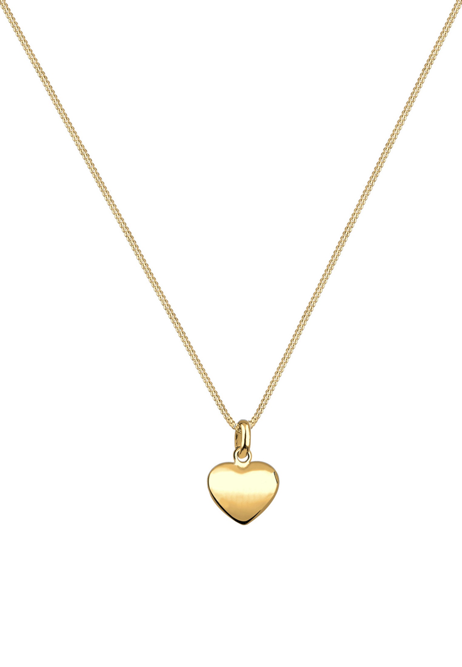 Elli Kette mit Anhänger »Herz Filigran Klassisch 925 Silber«