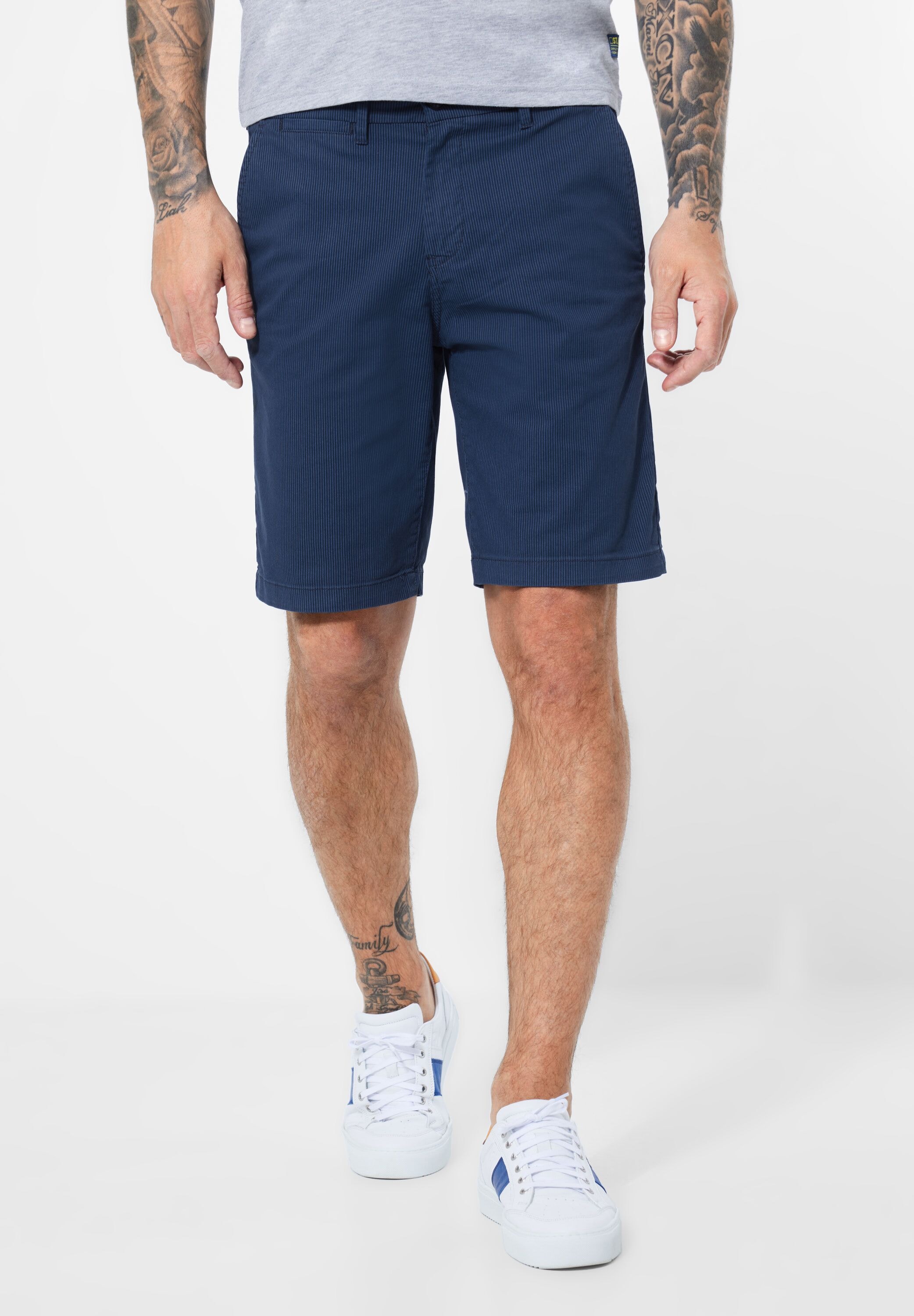 STREET ONE MEN Shorts, Middle Waist