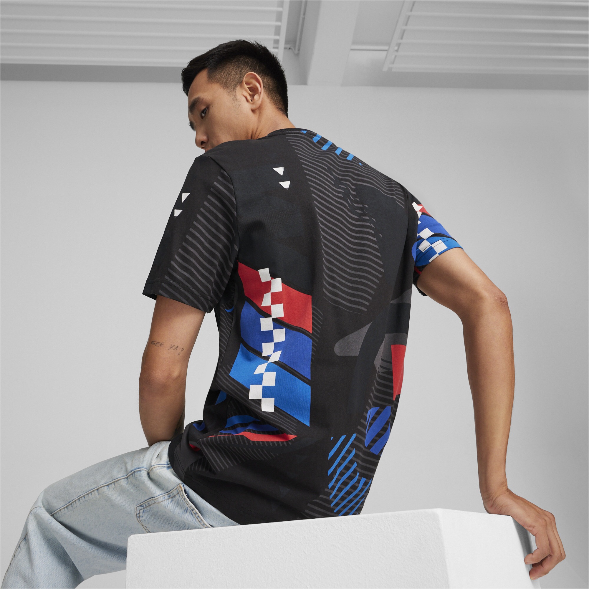 PUMA T-Shirt »BMW M Motorsport AOP T-Shirt Herren«