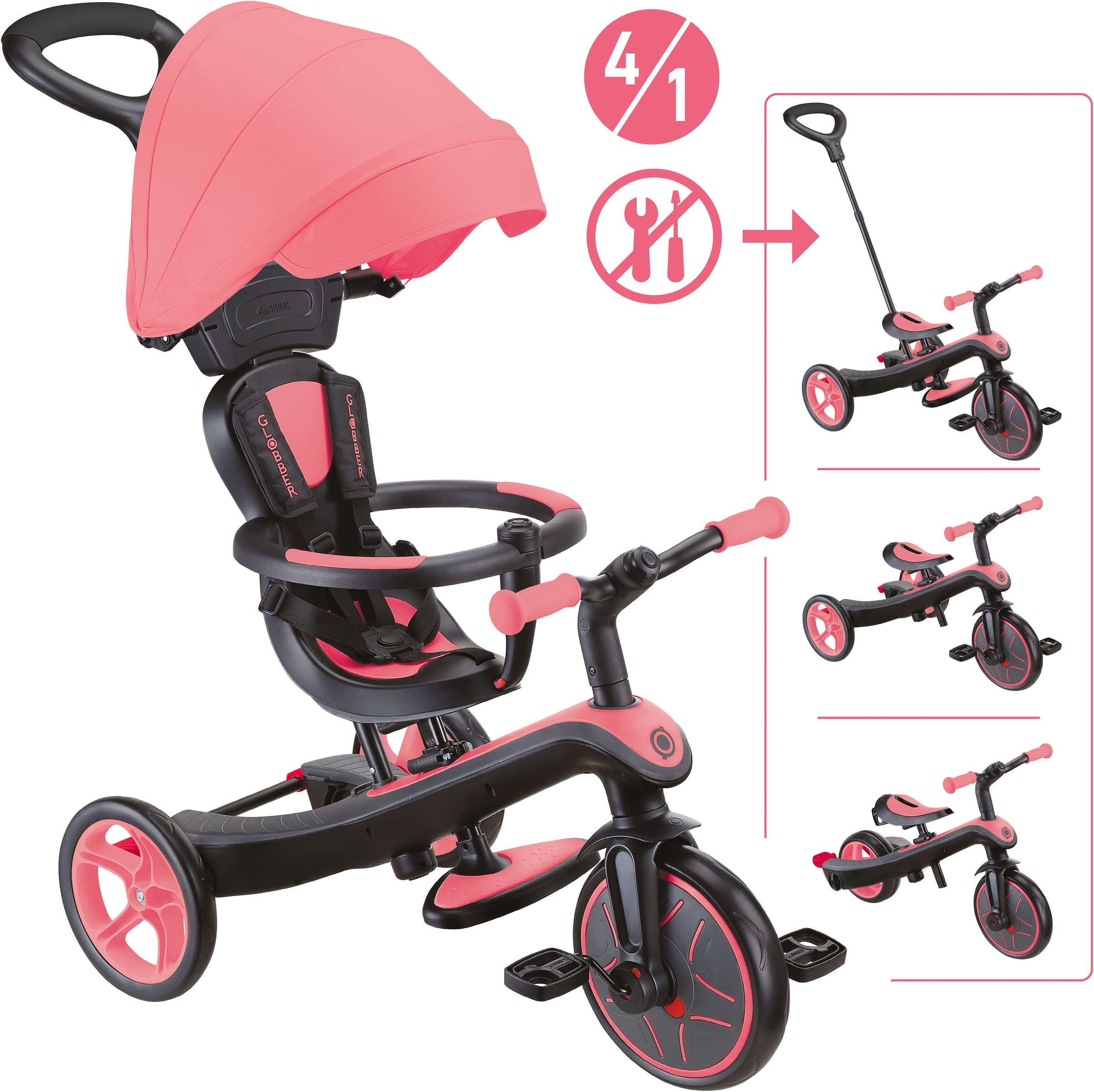 Globber Dreirad »EXPLORER TRIKE 4in1«