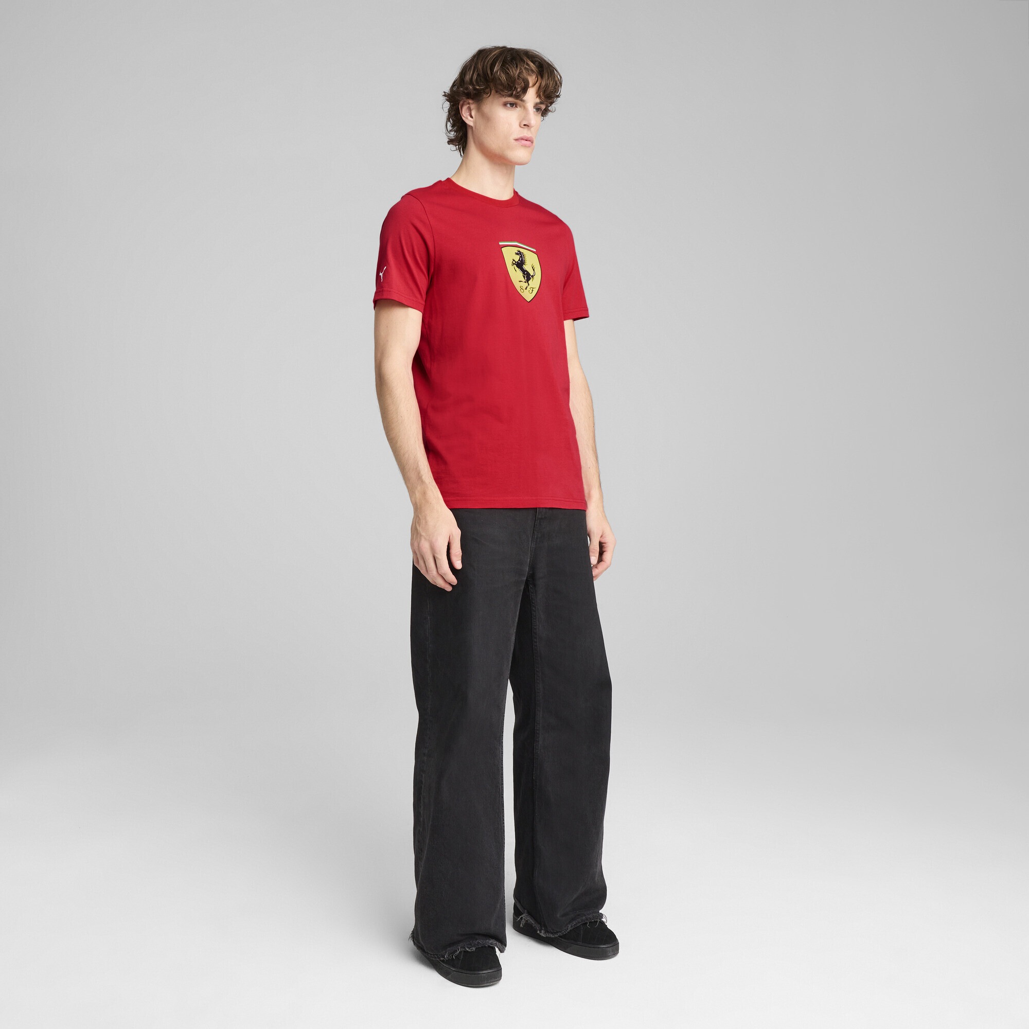 PUMA T-Shirt »Scuderia Ferrari HP Race Coloured Big Shield T-Shirt Herren«