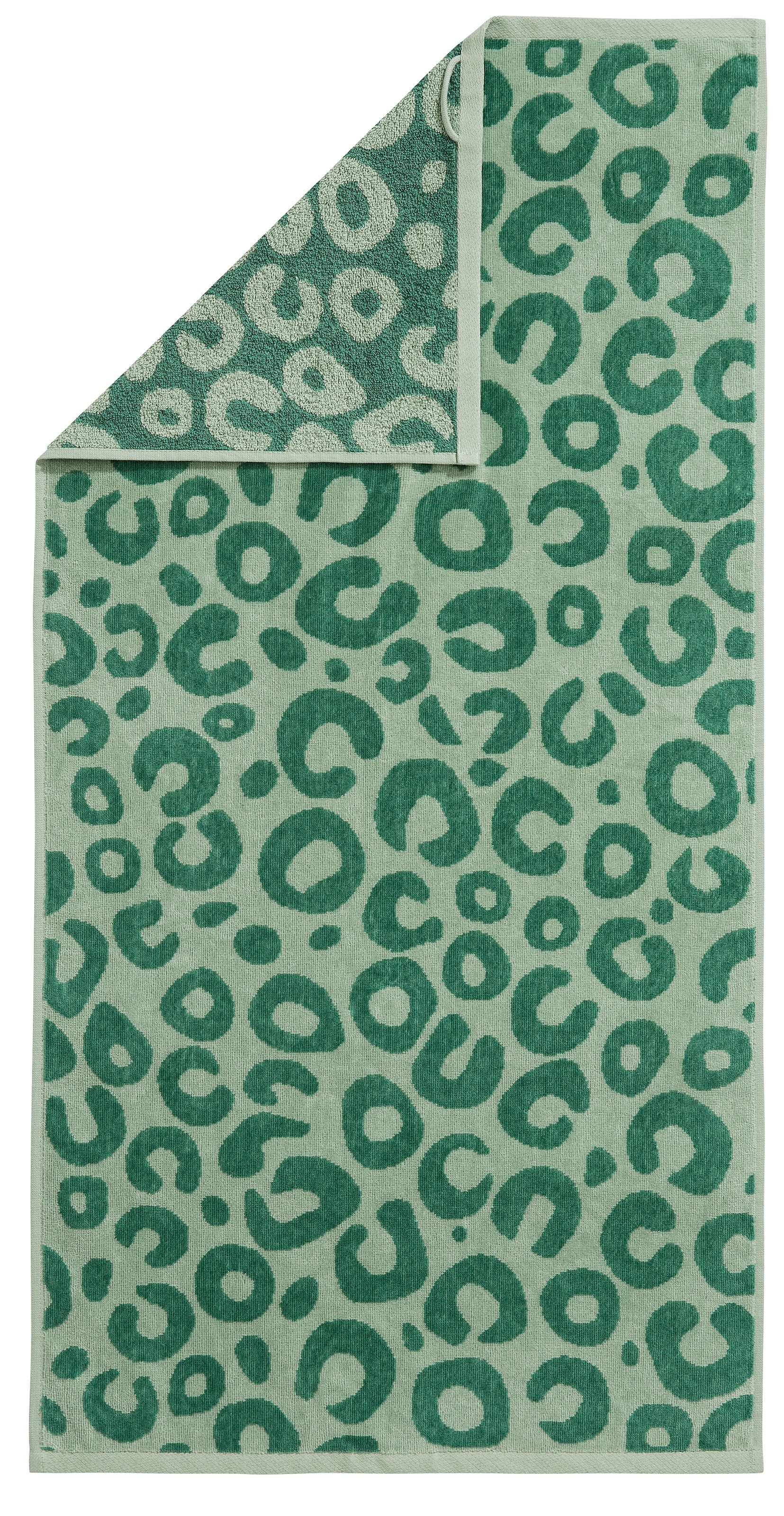 OTTO home Handtuch Set »Anna Leopardenmuster, 8-tlg Handtuch-Set, 100% Baumwolle« Set 8 tlg. Frottiervelours Duschtücher, Handtücher und Gästetücher, weich, modern, Animal Print