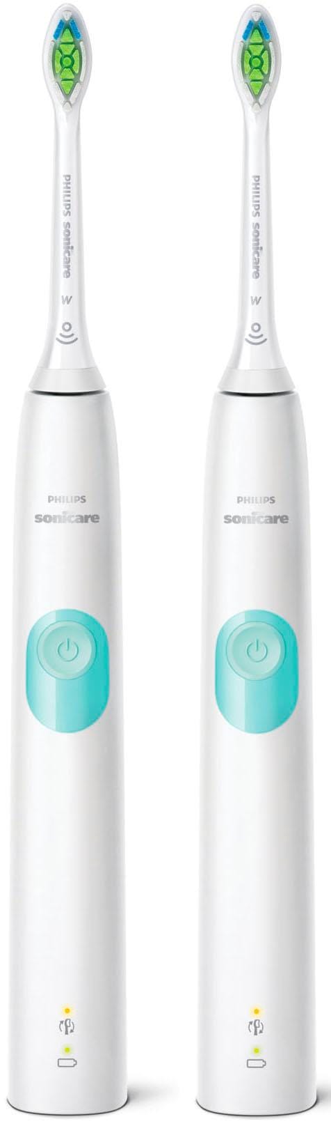 Philips Sonicare Elektrische Zahnbürste Aufsteckbürsten, 4300, | St. 2 ProtectiveClean kaufen Putzprogramm 1 BAUR »HX6807/35«, Doppelpack