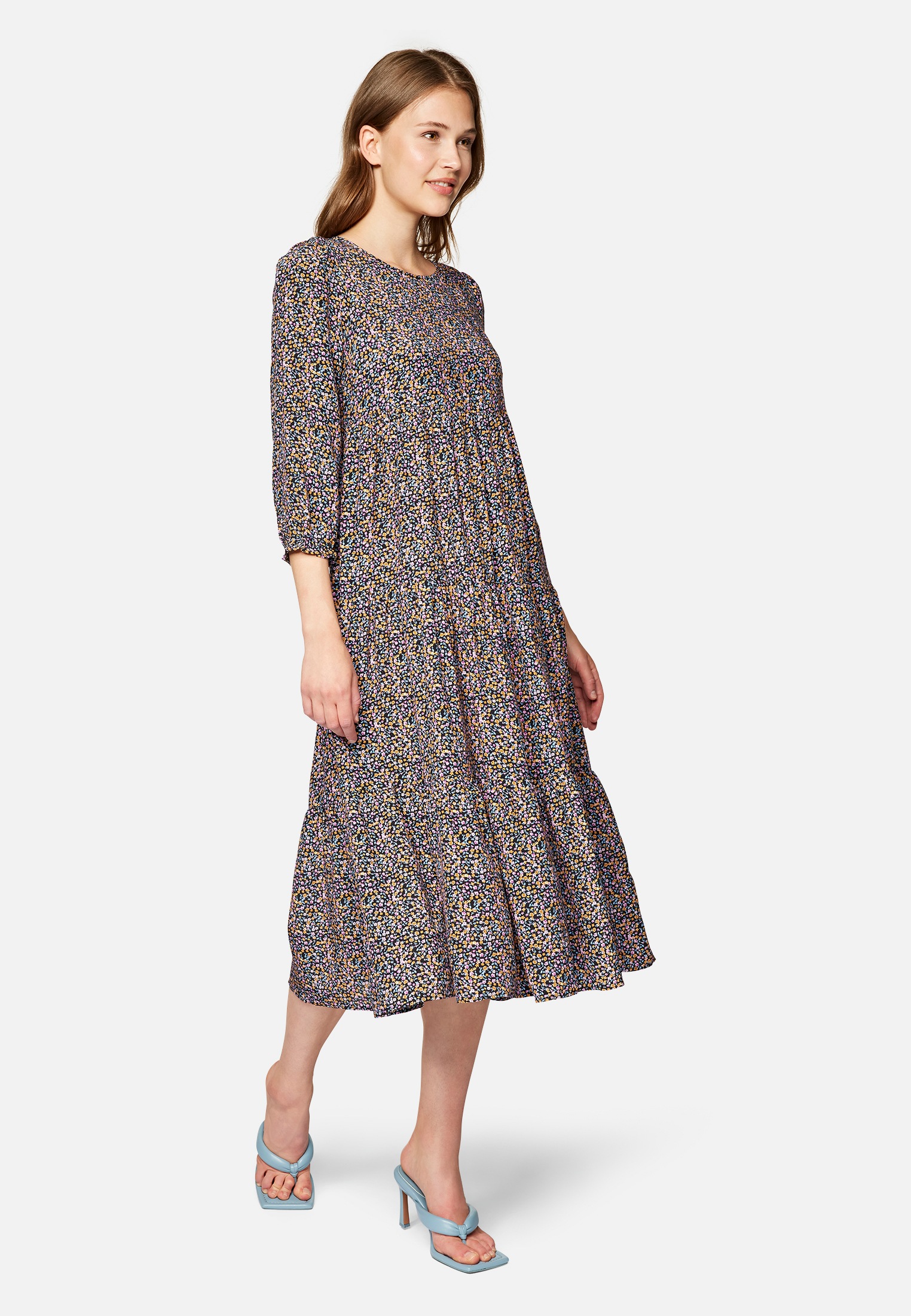 Mavi Maxikleid »LONG DRESS«, Floraler Print