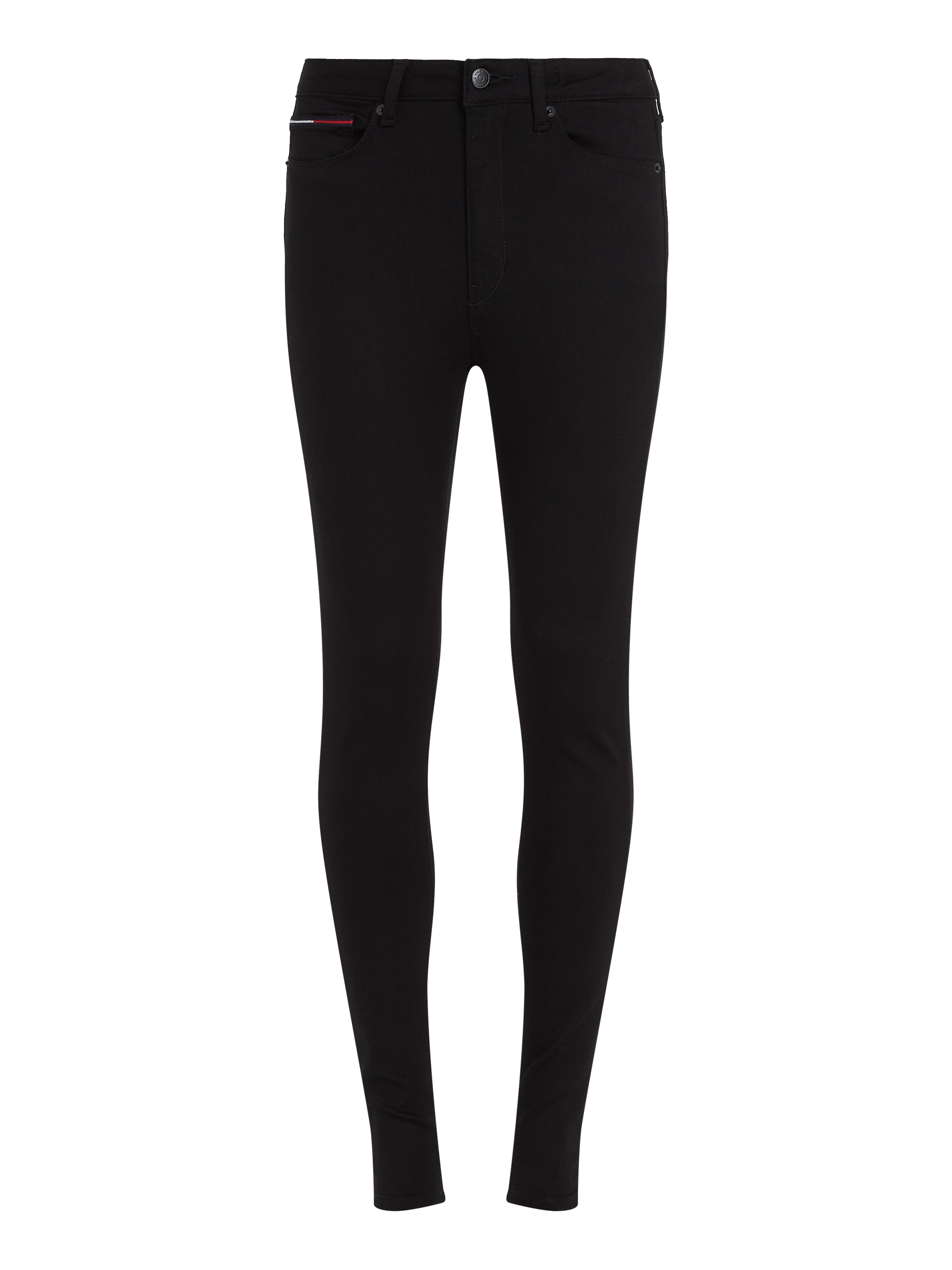 Tommy Jeans Skinny-fit-Jeans »SYLVIA HR SUPER SKNY«, Hochwertige Materialien für einen bequemen und perfekten Sitz.