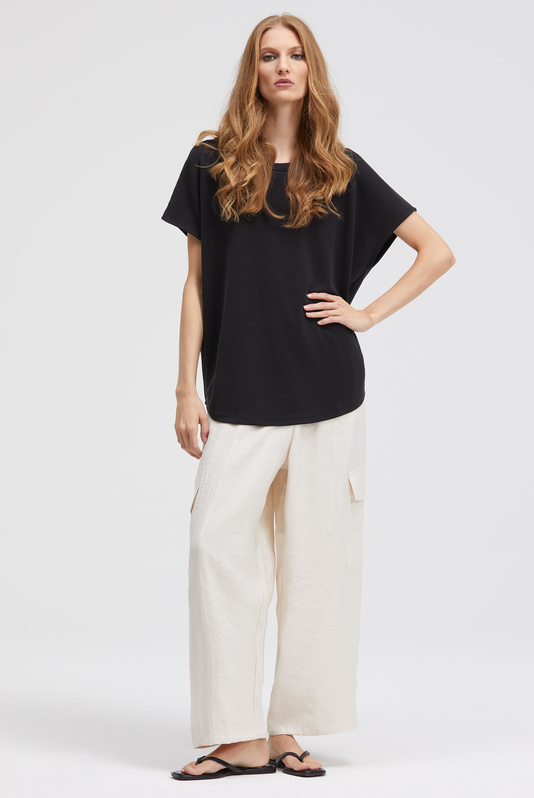 Thumbnail - Smith & Soul Kurzarmshirt mit überschnittenen Schultern