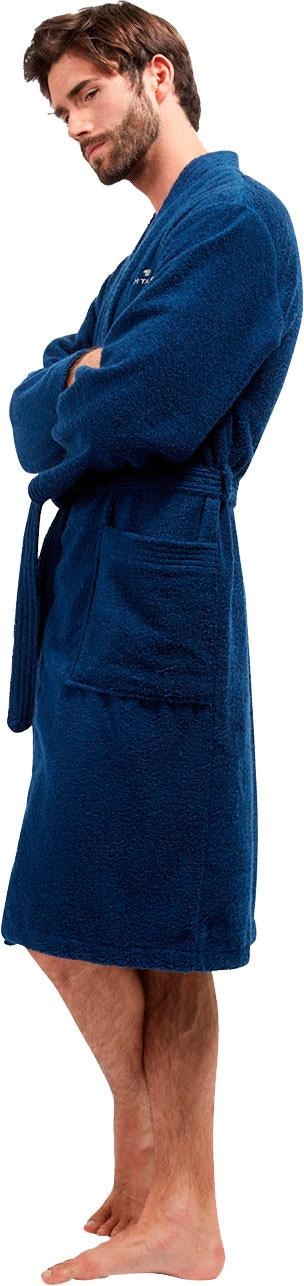 TOM TAILOR HOME Unisex-Bademantel »Kimono«, (1 St.), für Damen & Herren,  mit Logostickerei | BAUR | Damen Bademäntel