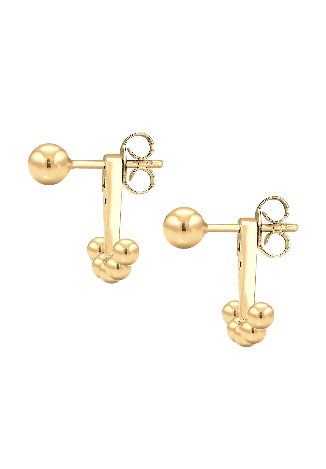 Elli Paar Ohrhänger »Stecker Ear Jackets mit Kugeln 925 Silber«