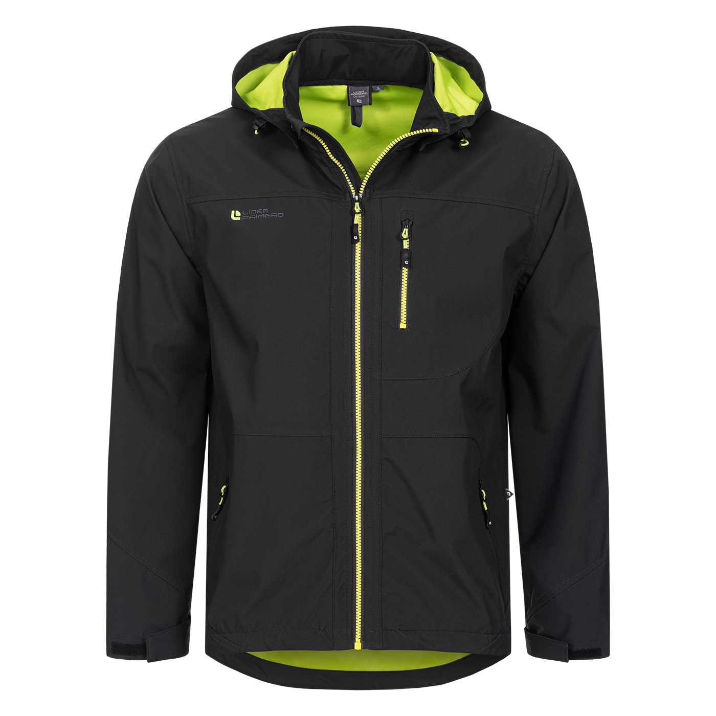 DEPROC Active Softshelljacke "LAC SIMARD Men" mit Kapuze mit abnehmbarer Kapuze