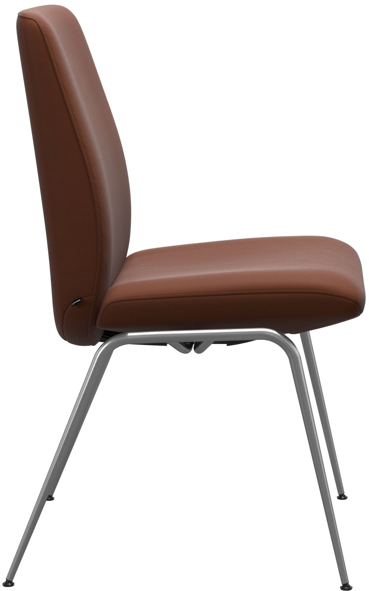 Stressless® Polsterstuhl »Laurel«, Leder PALOMA, Low Back, Größe L, mit Beinen aus Stahl in Chrom glänzend