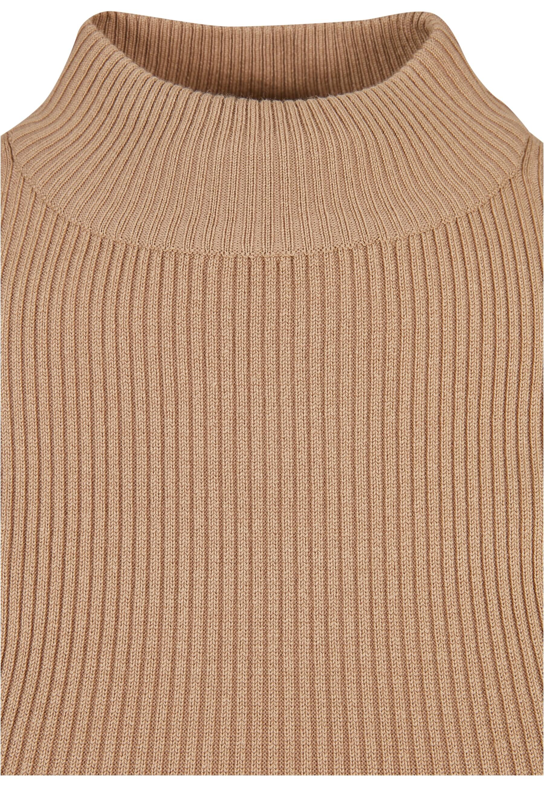 Thumbnail - URBAN CLASSICS Sweater "Urban Classics Damen Ladies Rib Knit Turtelneck Sweater", (1 tlg.)