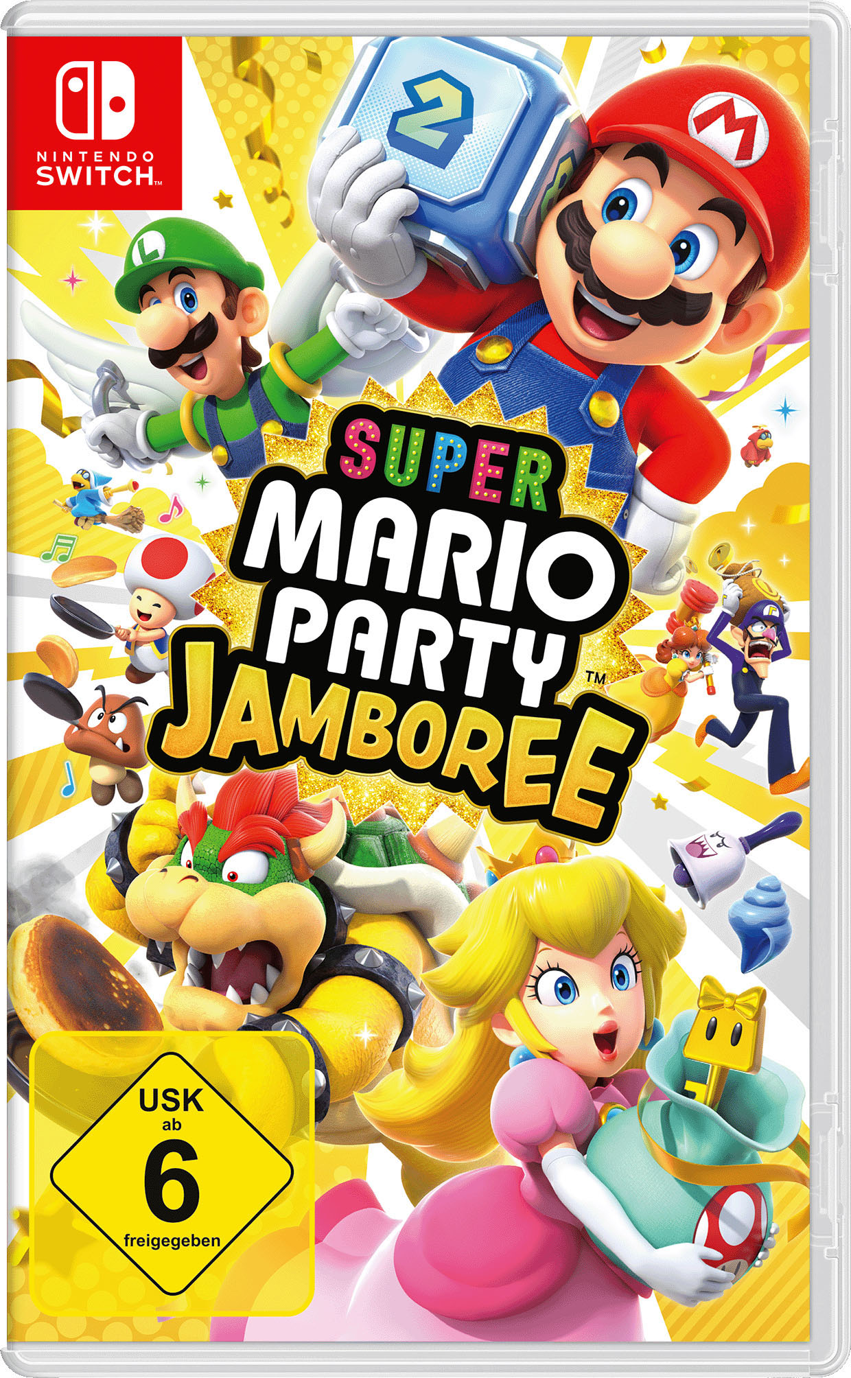 NINTENDO SWITCH Spielesoftware "Super Mario Party Jamboree", Nintendo Switchweiß, neutral, Spielesoftware