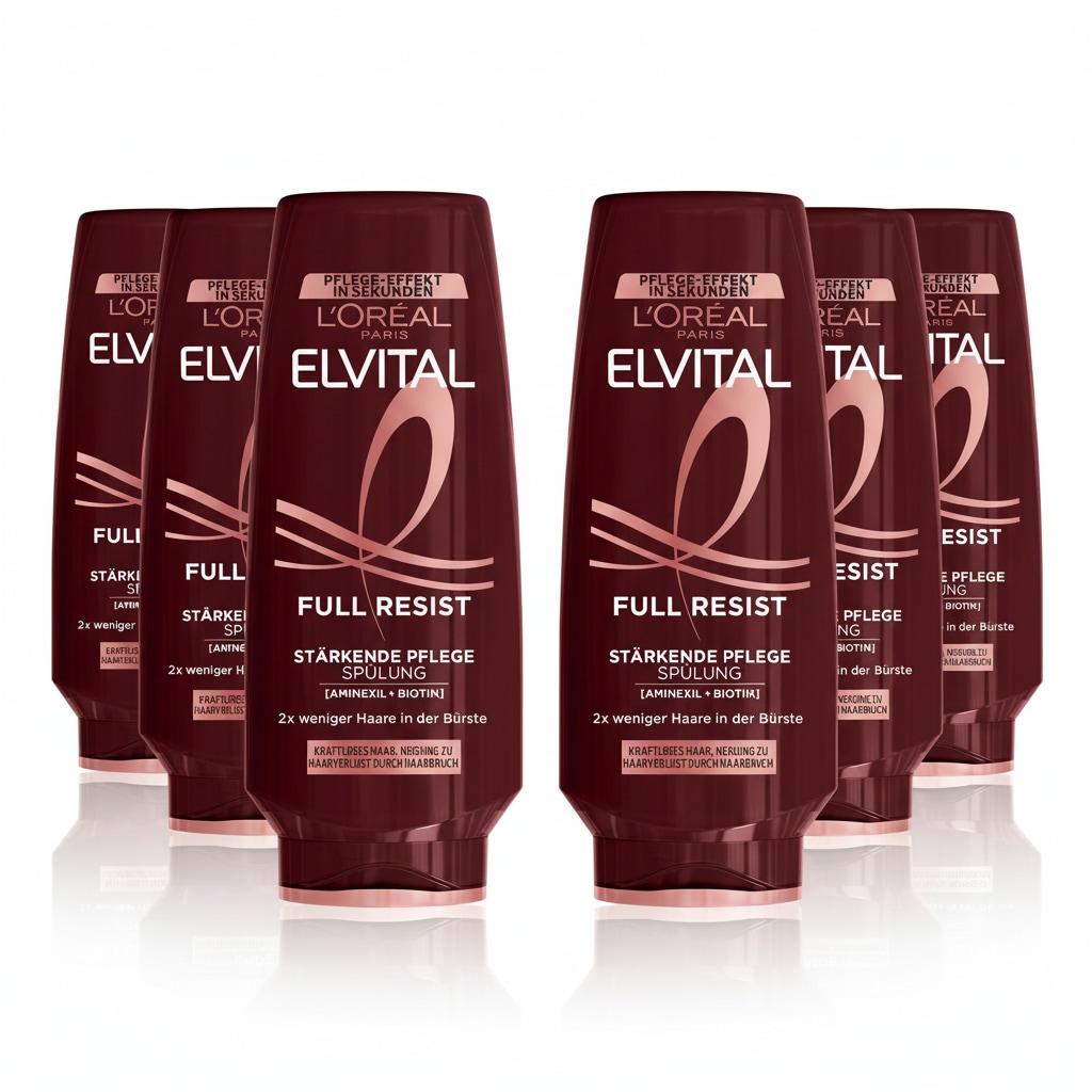 L'ORÉAL PARIS Haarspülung »L'Oréal Paris Elvital Full Resist Spülung« Reduziert Haarverlust durch Haarbruch und stärkt das Haar.