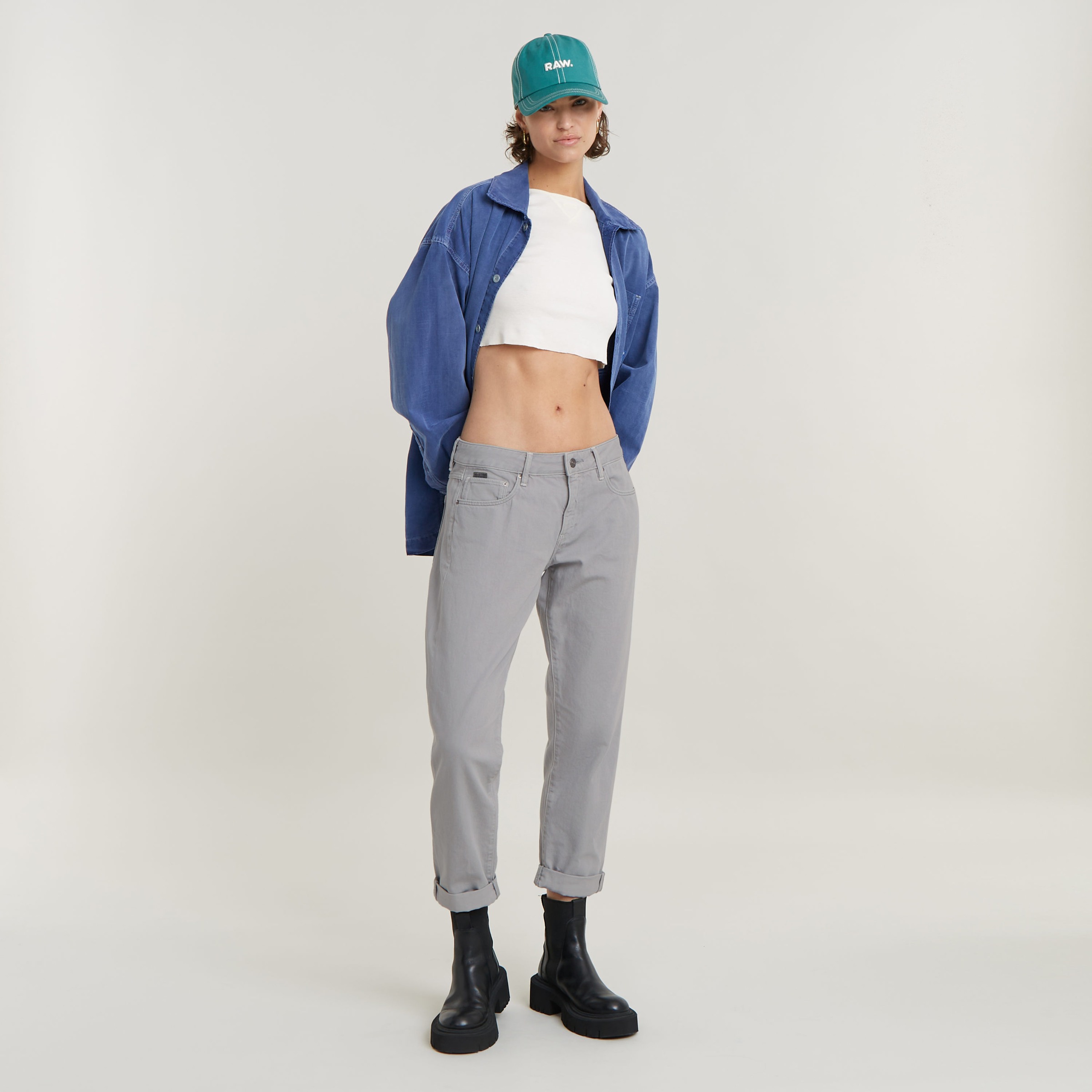 G-Star RAW Boyfriend-Jeans »Kate«, Baumwollstretch Denim Qualität für hohen Tragekomfort