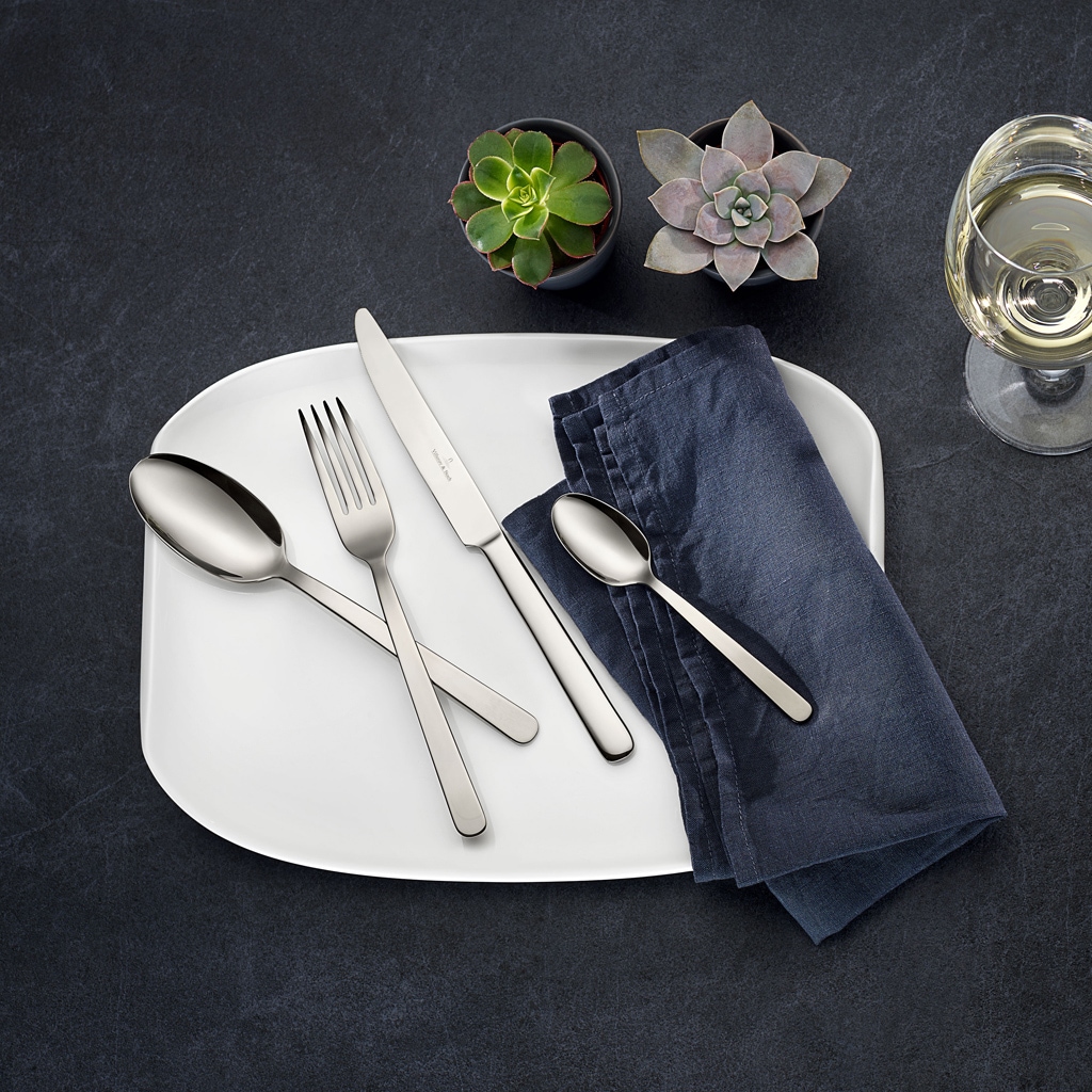Villeroy & Boch Besteck-Set »Tafelbesteck Louis 24er Set silber«