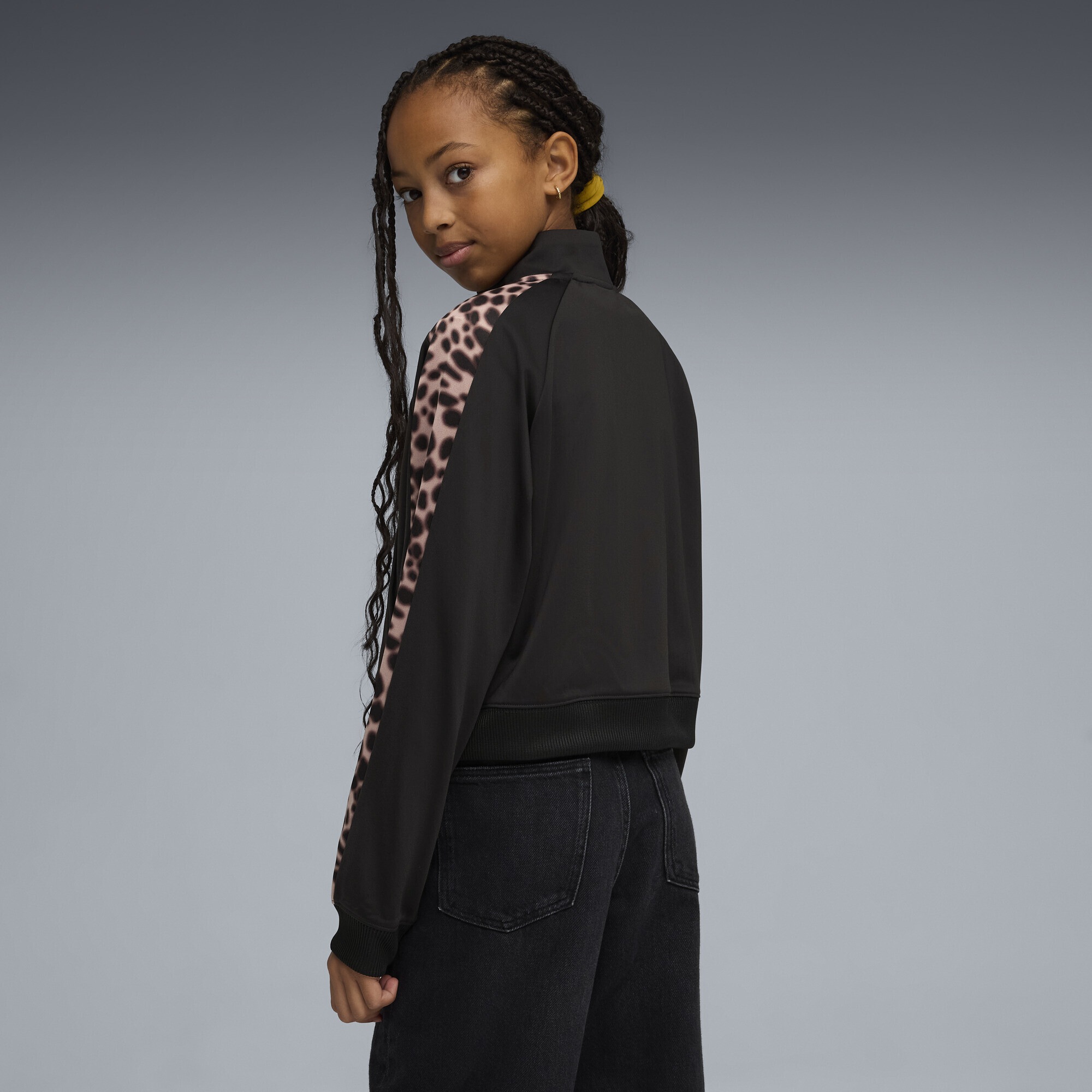 PUMA Sweatjacke »T7 Animal Relaxed Trainingsjacke Mädchen«