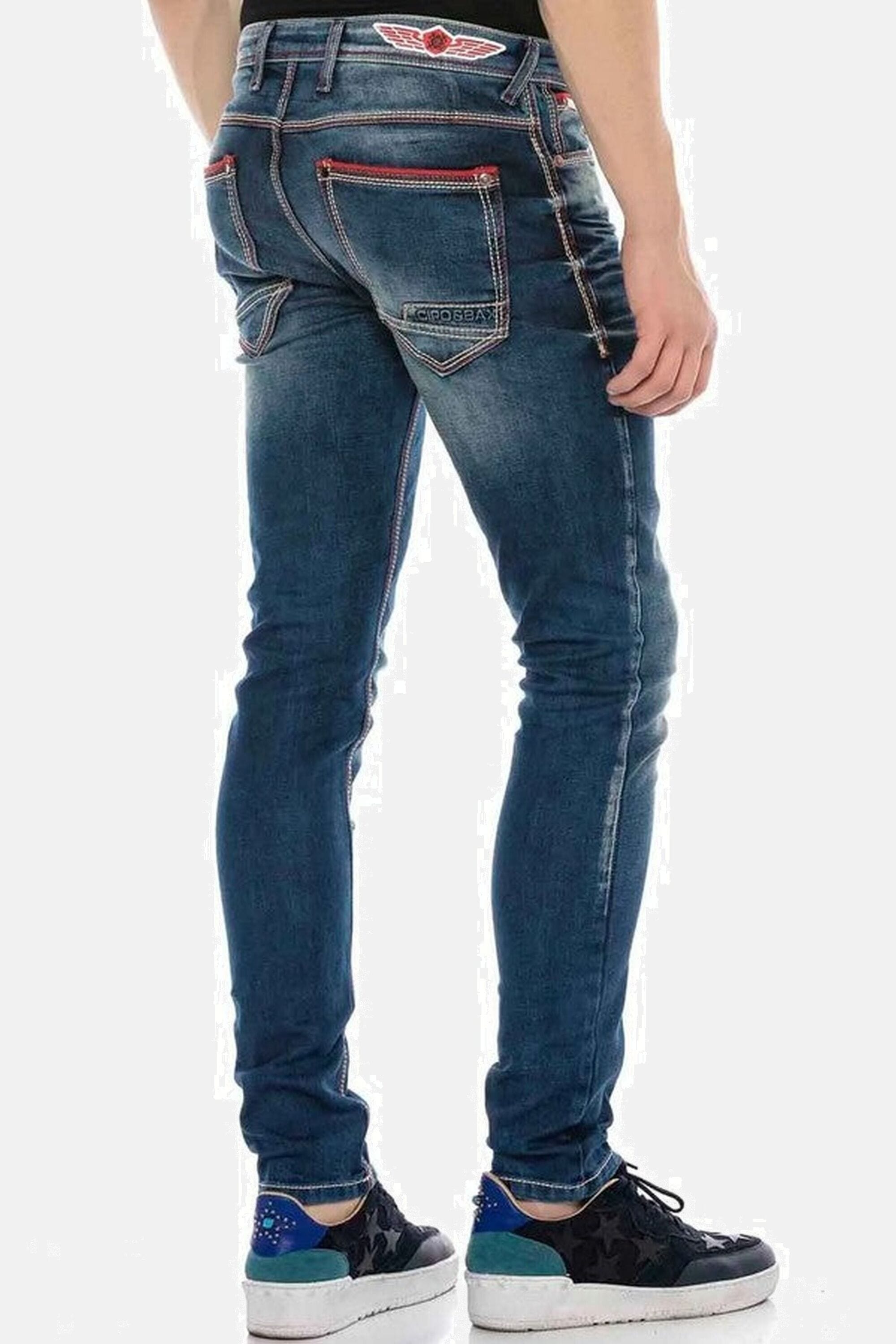 Cipo & Baxx Straight-Jeans »Jeans«, im Straight Fit-Schnitt, CD557