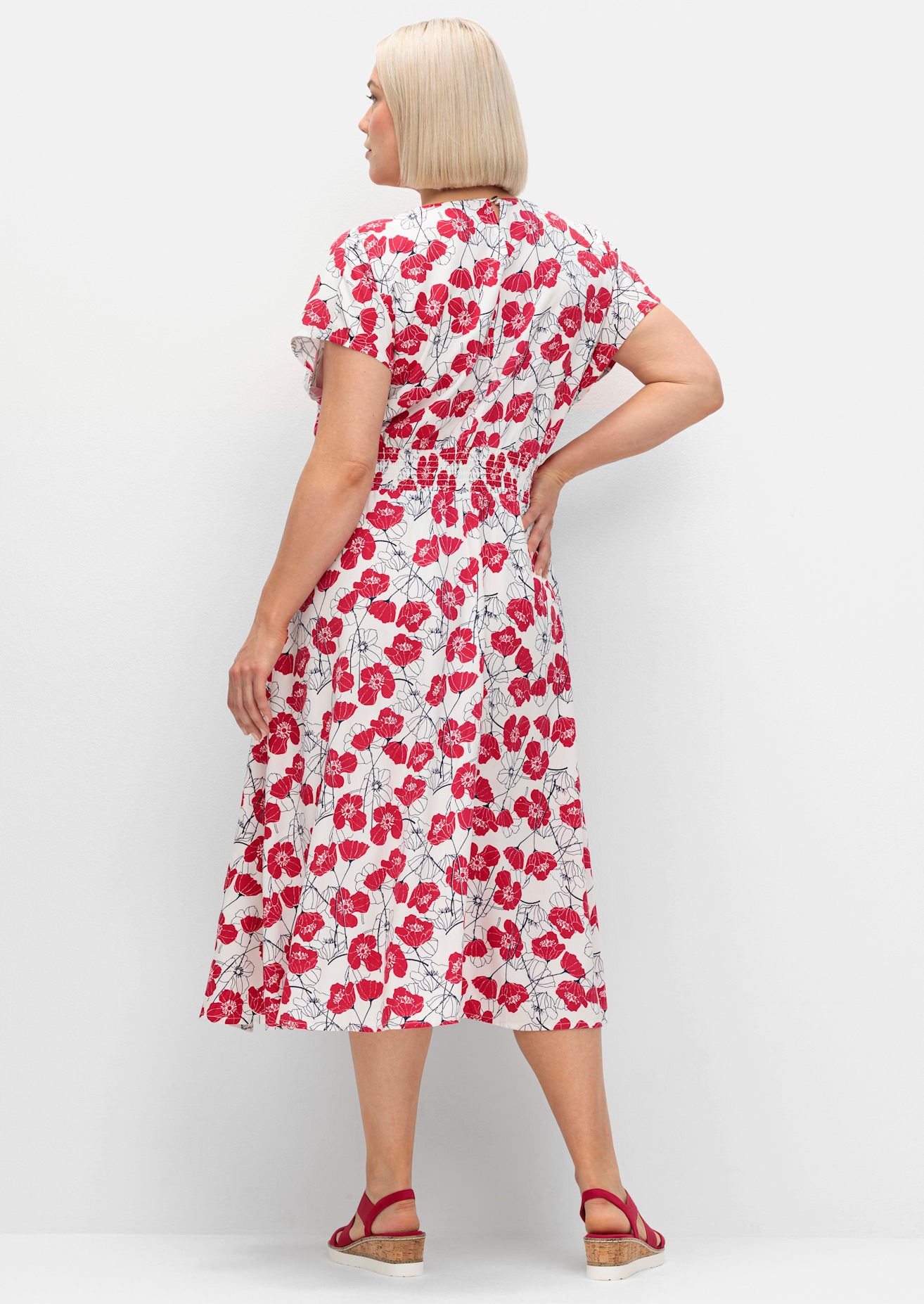 Sheego Druckkleid "Druckkleid" günstig online kaufen