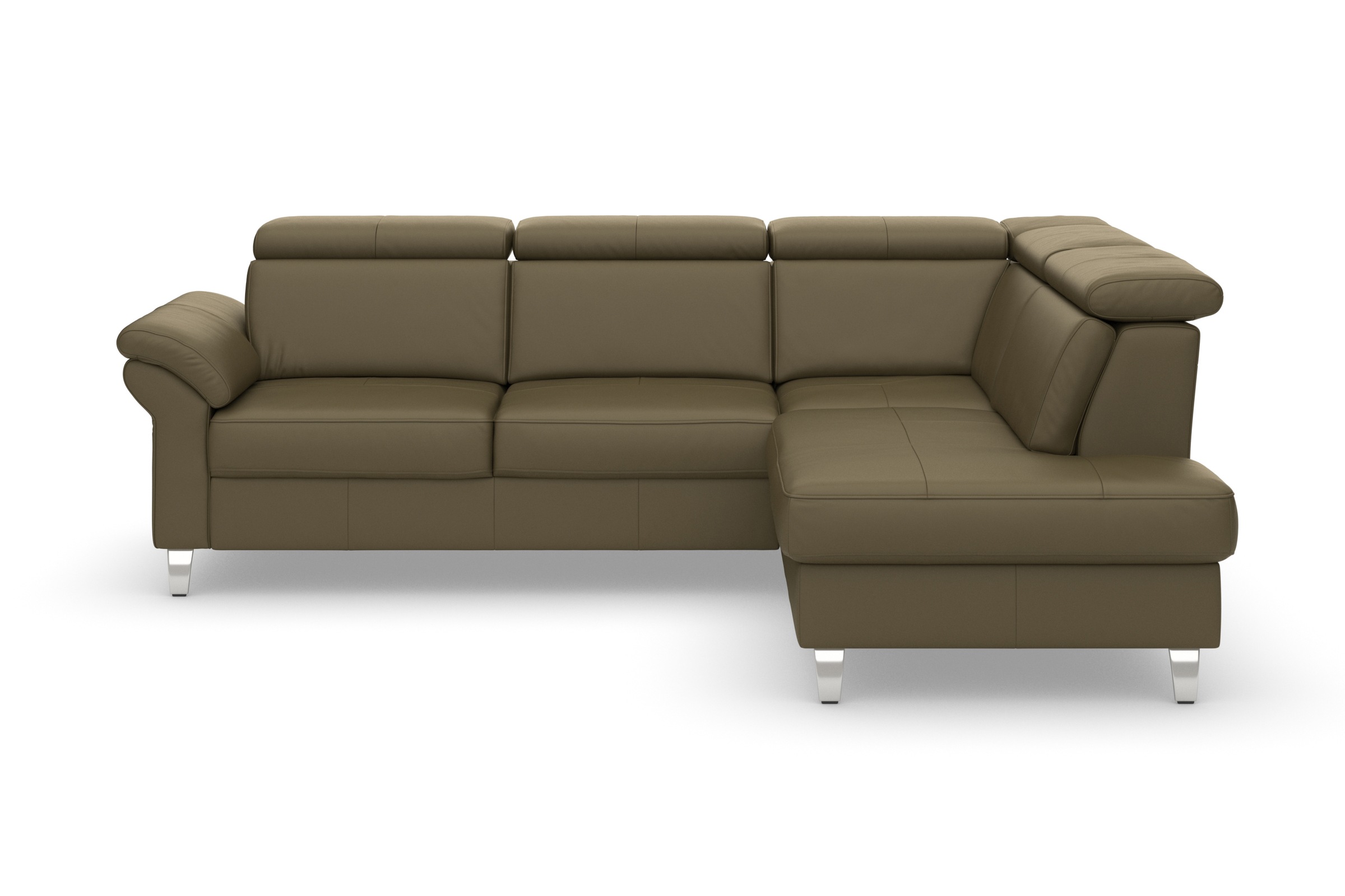 sit&more Ecksofa, inklusive Kopfteilverstellung, wahlweise mit Bettfunktion und Bettkasten