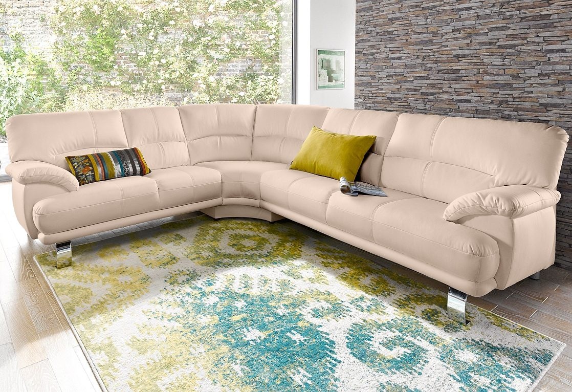 TRENDMANUFAKTUR Ecksofa "Cecilia in italienischem Design, modern und komfor günstig online kaufen