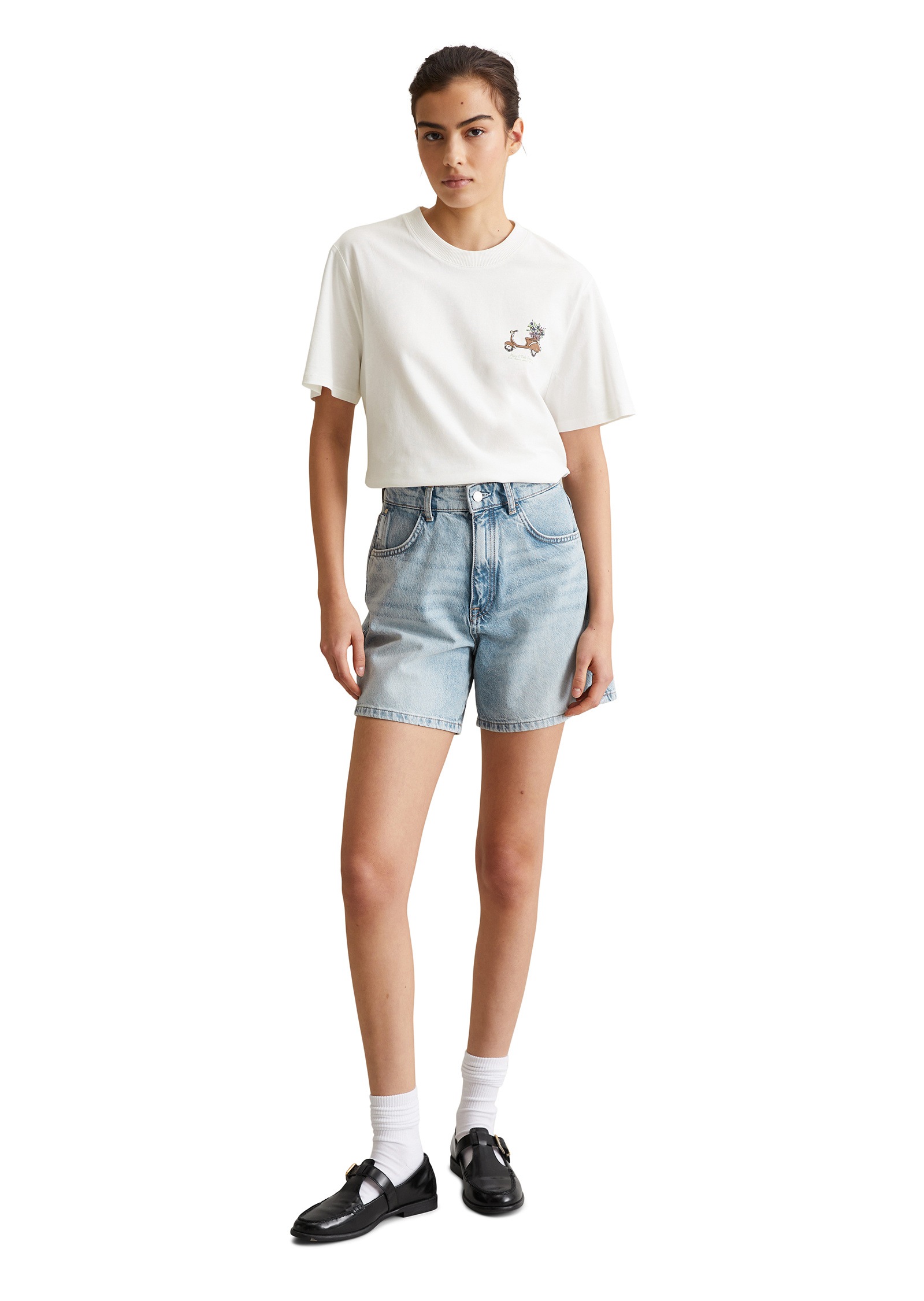 Marc O'Polo DENIM Shorts »aus Rigid Denim«