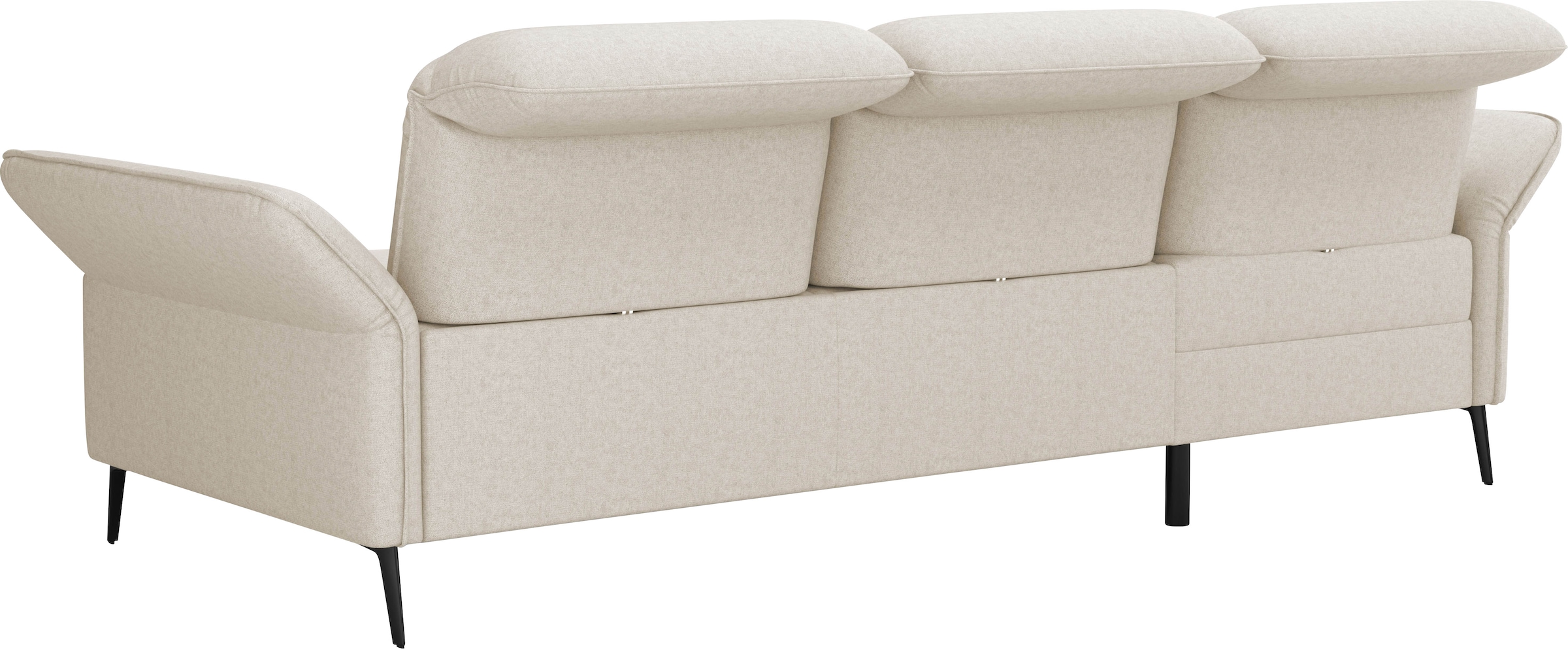 sit&more Ecksofa »Emely, inkl. Sitztiefenverstellung«, wahlweise mit Bettfunktion,Bettkasten,Kopf- & Armteilverstellung