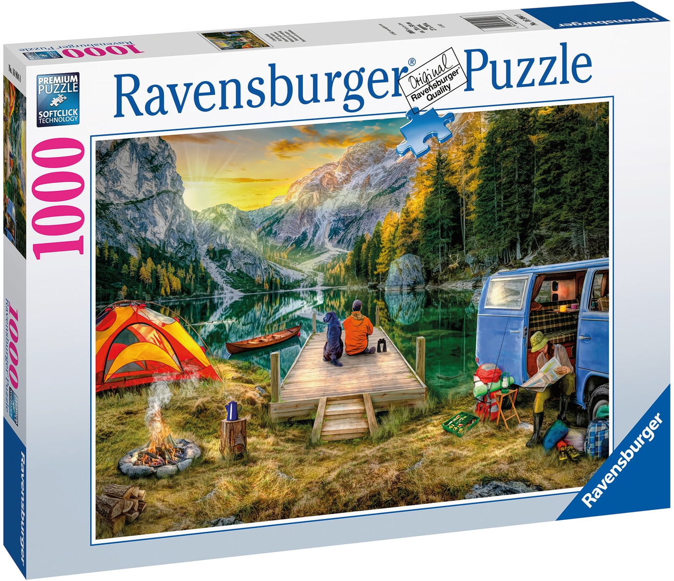 Ravensburger Puzzle »Campingurlaub«, Made in Germany, FSC® - schützt Wald - weltweit