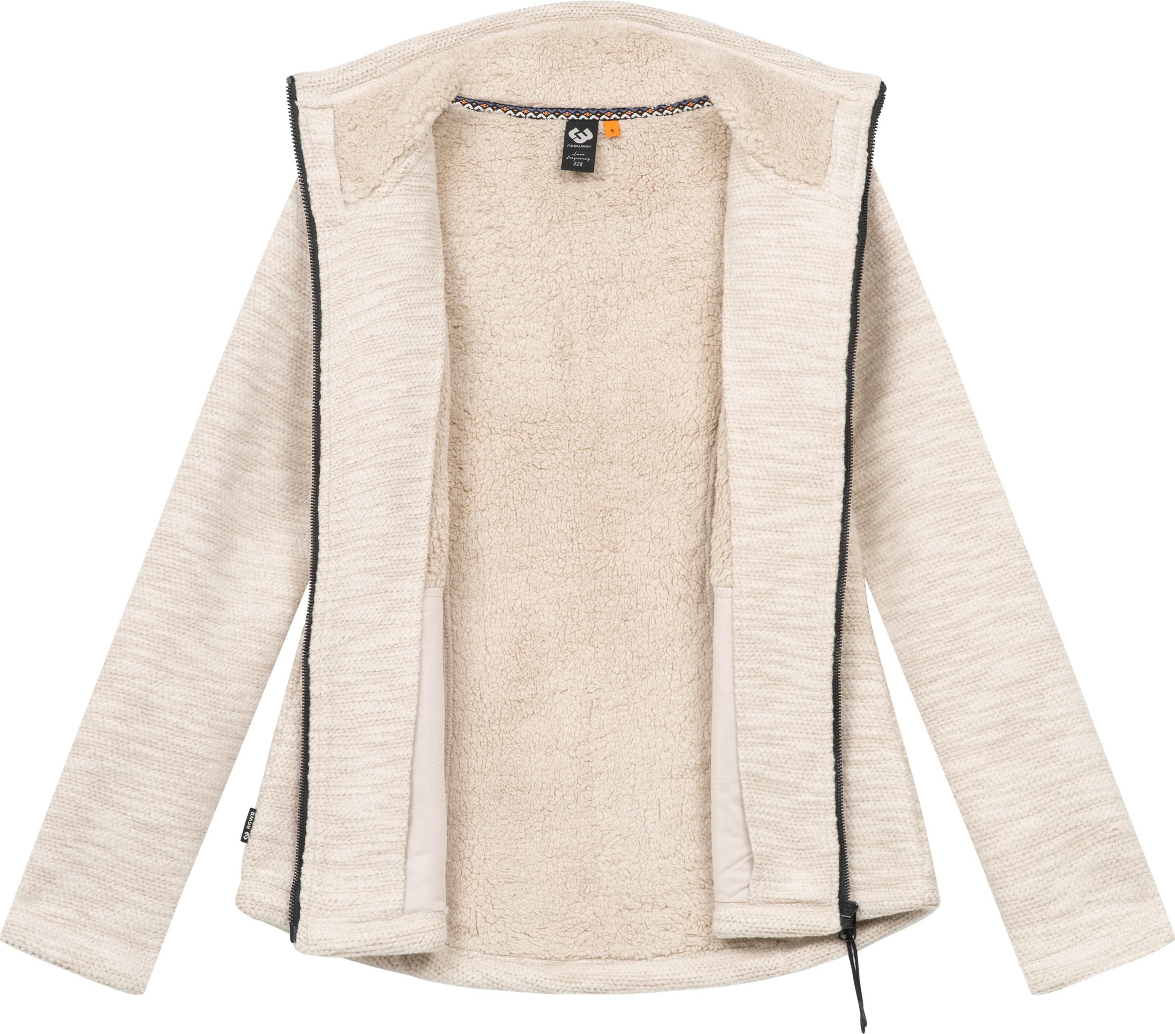 Ragwear Strickjacke »Liram Melange«, Kuschelige Übergangsjacke in Strick-Optik