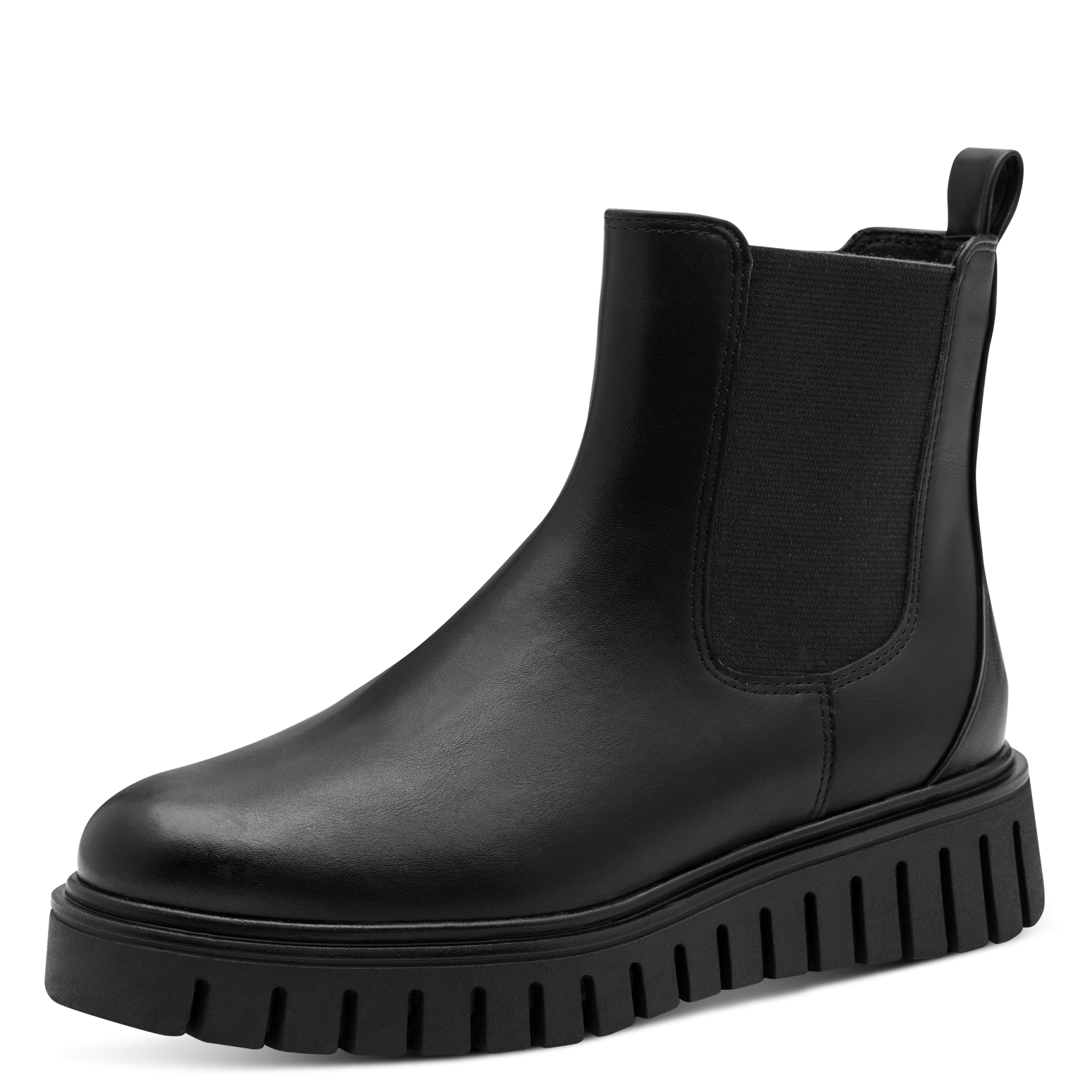 MARCO TOZZI Chelseaboots, Keilsabsatz, Plateau, Stiefelette mit Feel Me-Aus günstig online kaufen