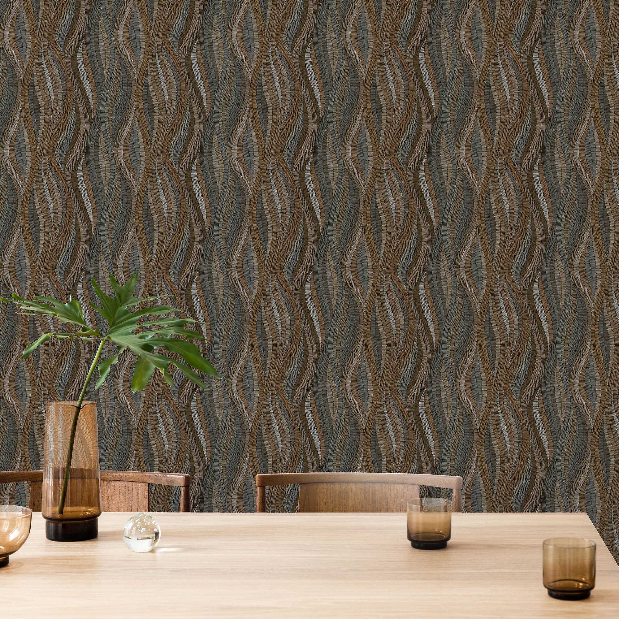  Vliestapete "AZIZA", organisch, Design Tapeten