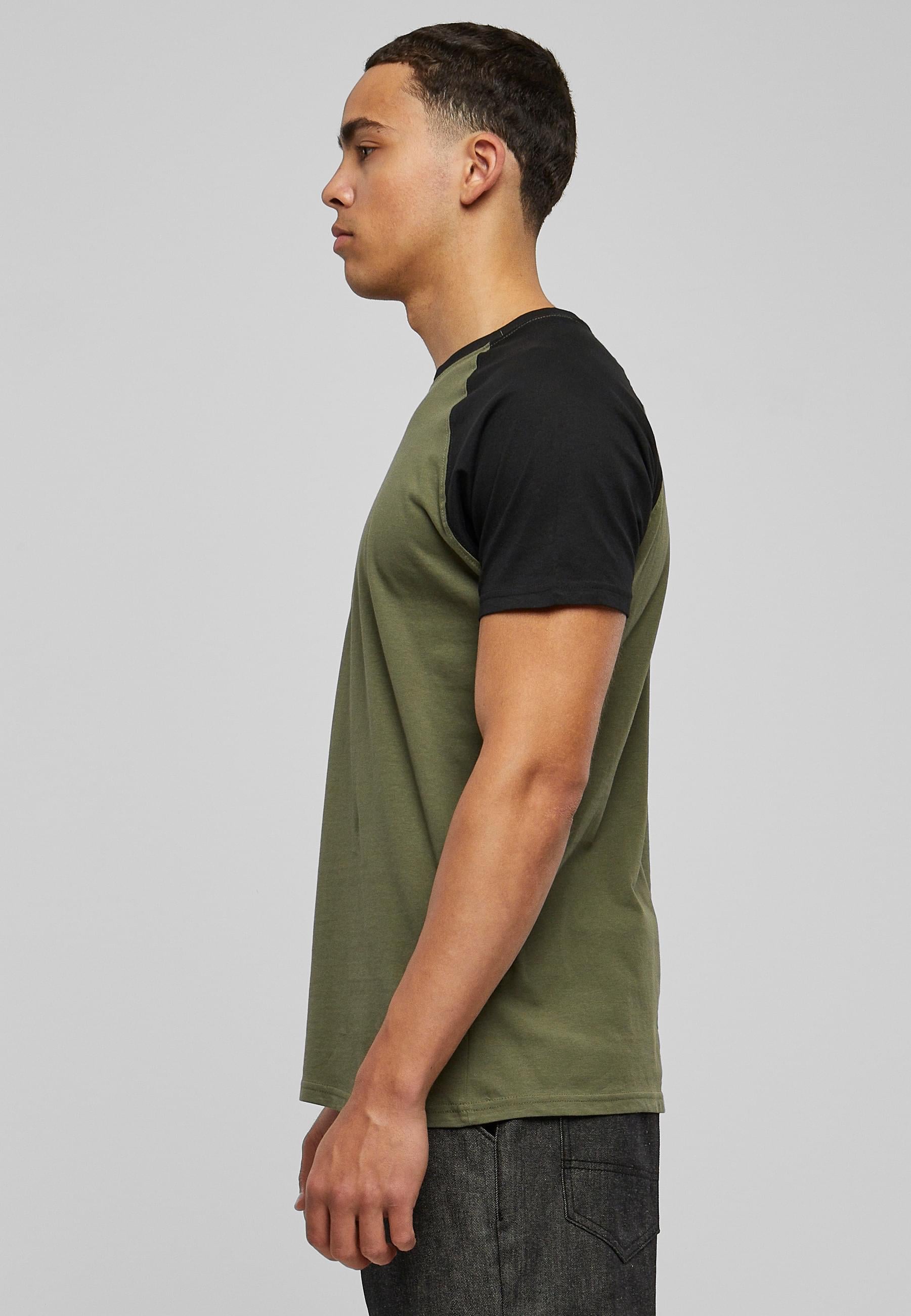 URBAN CLASSICS T-Shirt »Urban Classics Herren Raglan Contrast Tee«, (1 tlg.)
