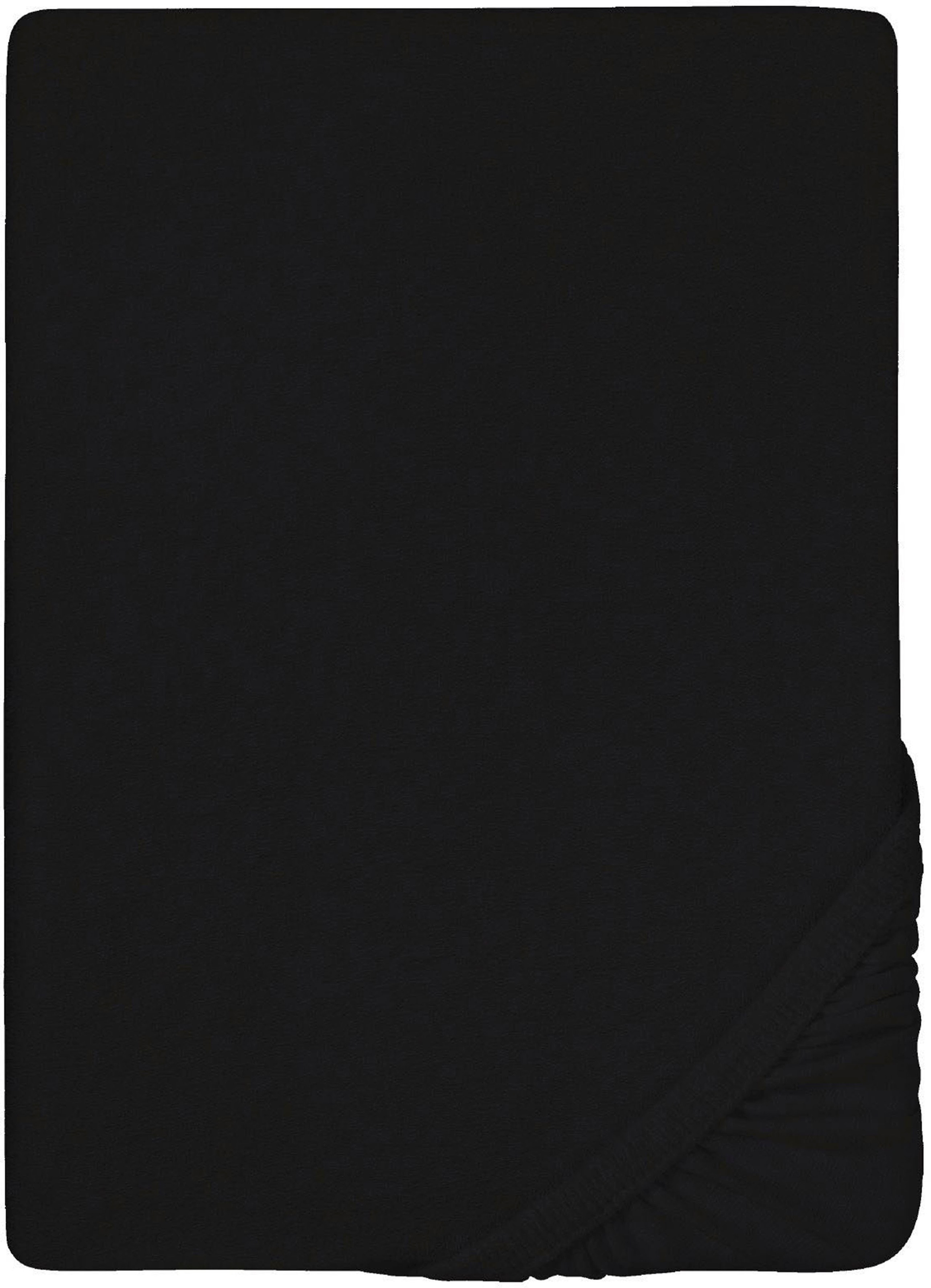 Biberna Spannbettlaken "0012344 Premium Frottee-Stretch Spannbetttuch 80% Baumwolle" Frottee-Stretch, Rundumgummi, bügelfrei, ab Größe 90 x 190 cm