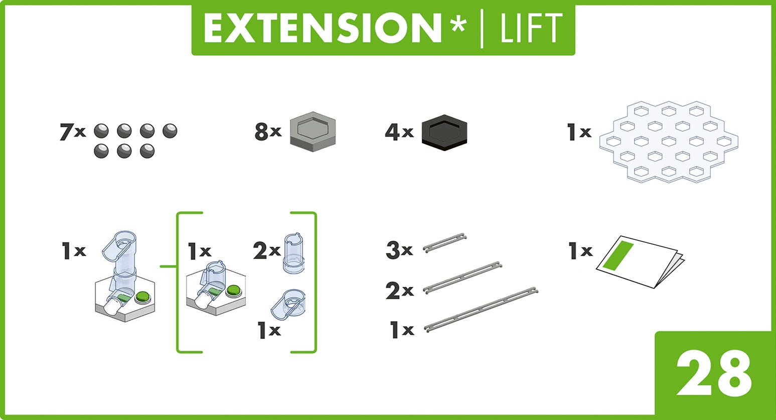 Ravensburger Kugelbahn-Bausatz »GraviTrax Extension Lift«, Made in Europe