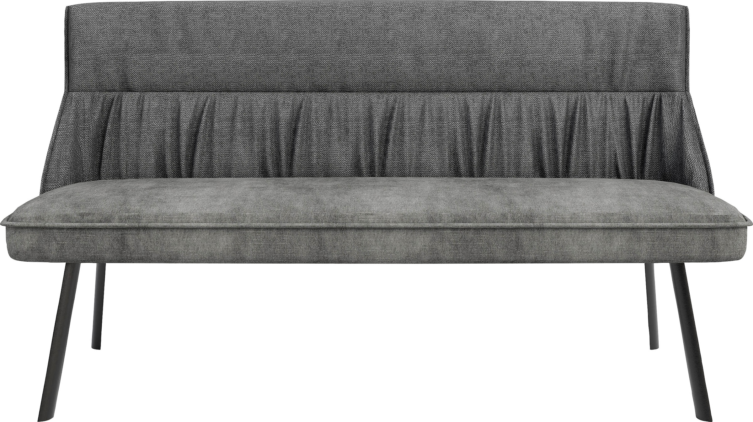 byLIVING Polsterbank "California" 1 Stk. tlg. 180 cm Bank, Webstoff und Vin günstig online kaufen