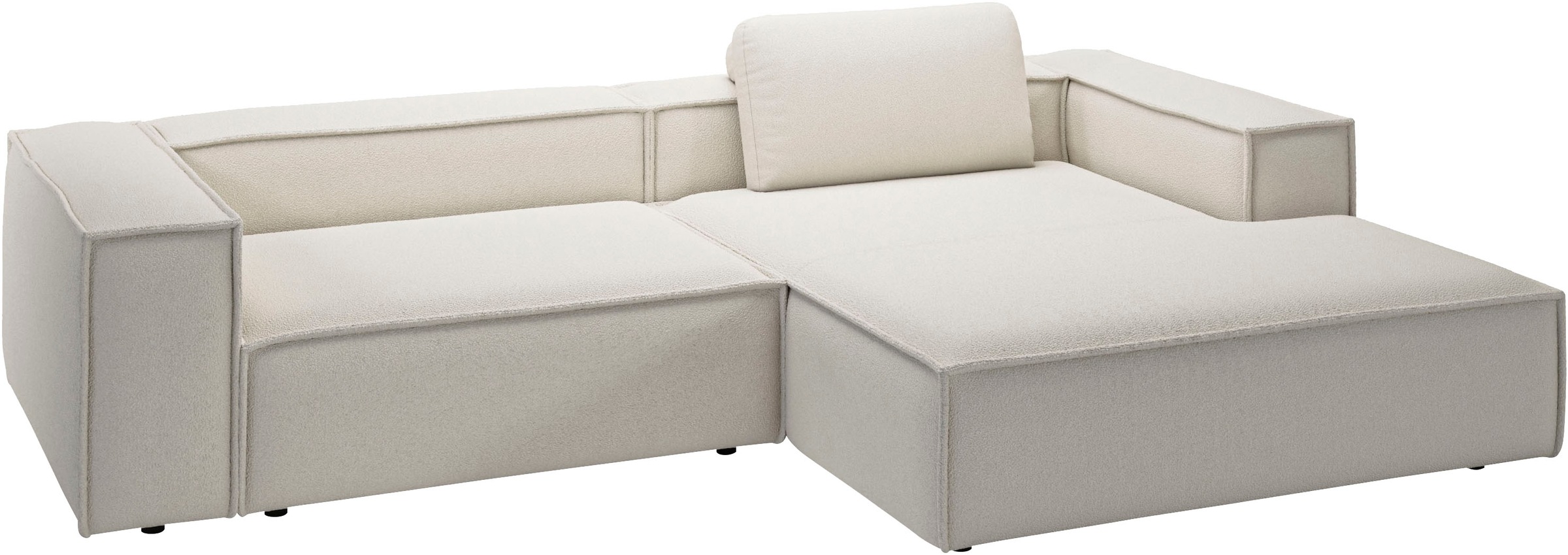 Places of Style Ecksofa »Watertown, modernes XXL L-Form, 306 cm breit«, Großzügiges Lounge-Sofa mit viel Platz für die Familie