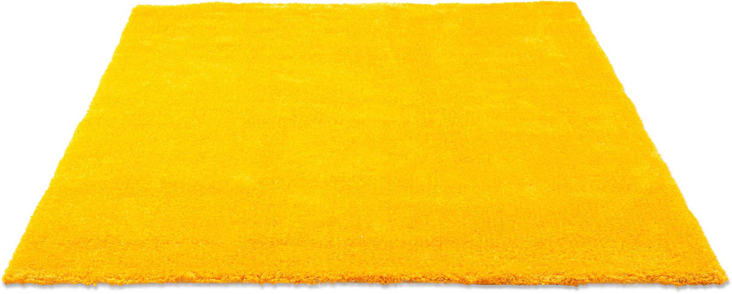 TOM TAILOR HOME Hochflor-Teppich »Soft« rechteckig 35 mm Höhe handgetuftet, Uni-Farben, super weich und flauschig