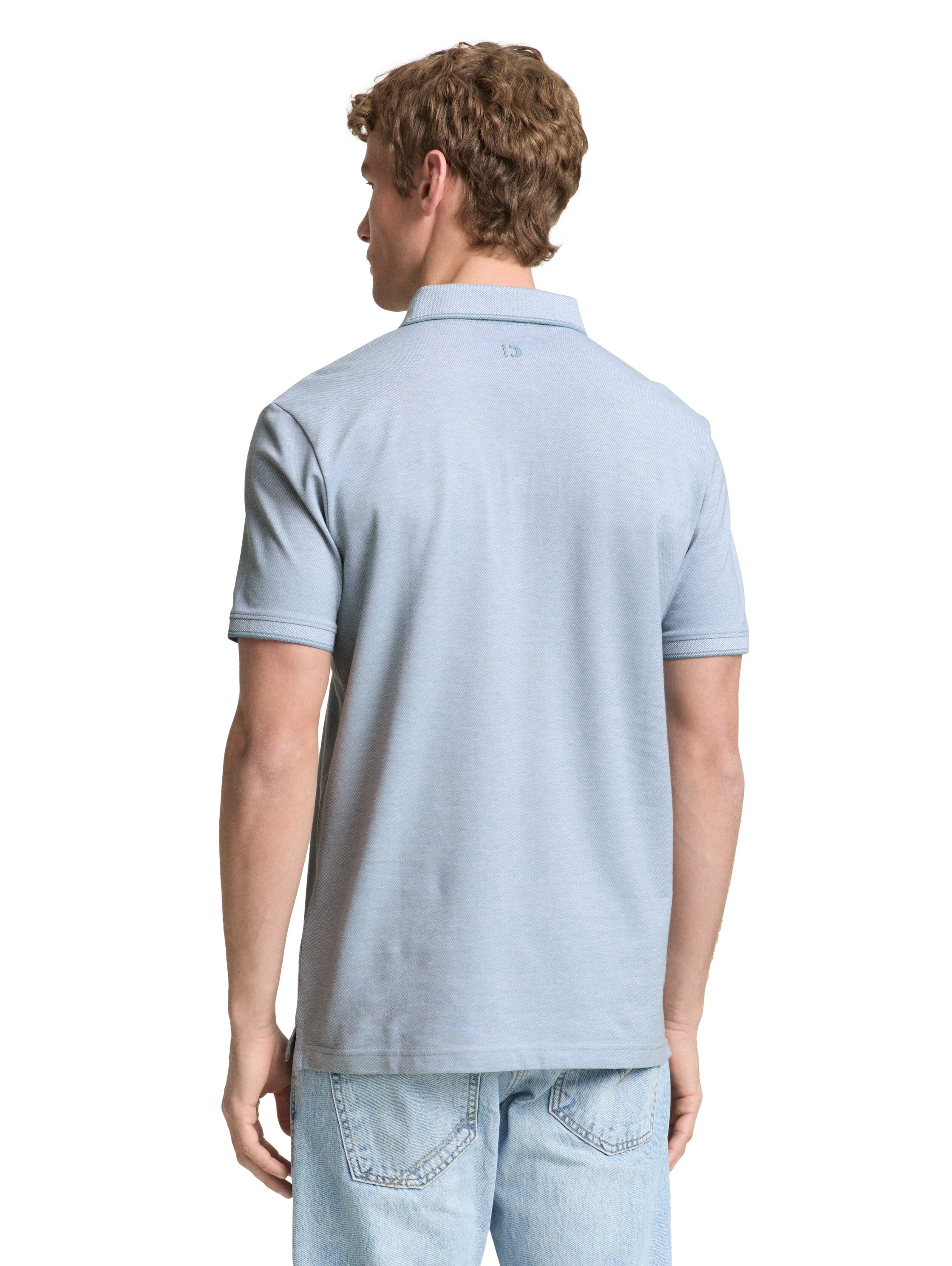 TOM TAILOR Denim Poloshirt mit Polo Kragen günstig online kaufen