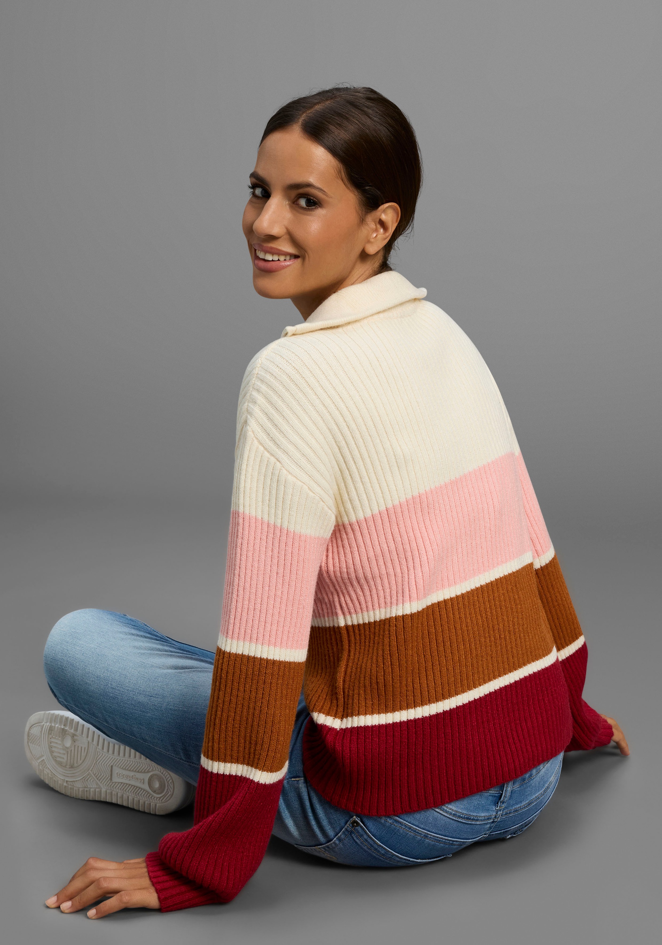 KangaROOS Troyer, im Colorblock Design günstig online kaufen
