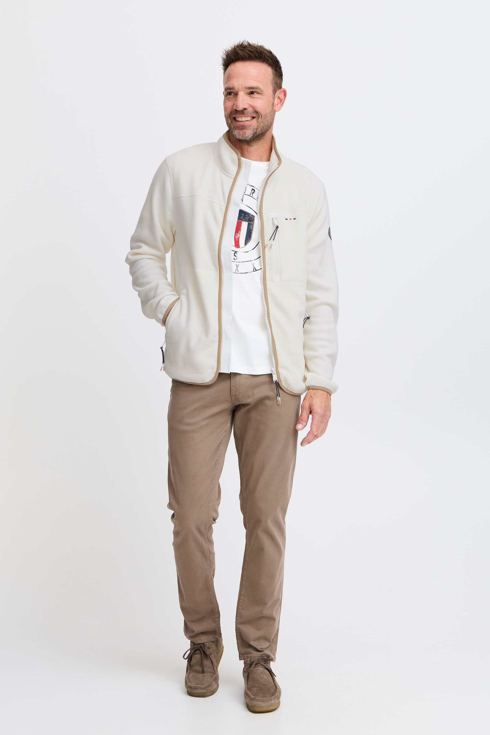 FQ1924 Fleecejacke »Fleecejacke FQHARRY micro fleece fullzip«
