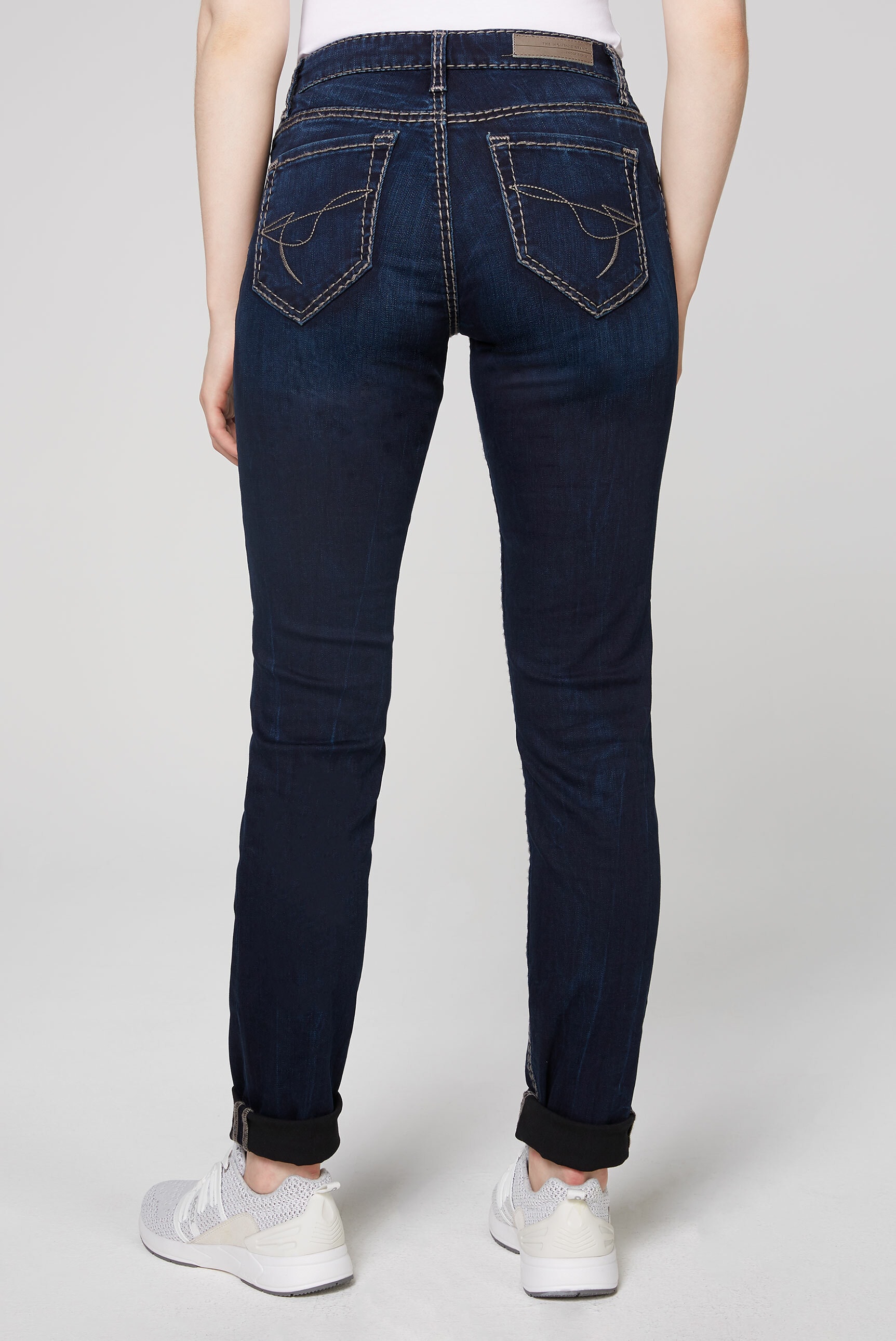 SOCCX Slim-fit-Jeans, mit zwei Münztaschen